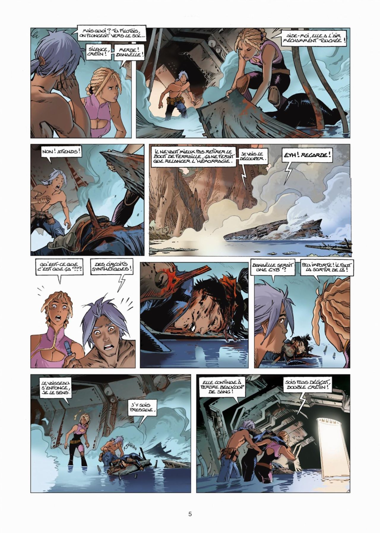 Les Naufrages d'Ythaq - Tome 13 - Glèbe la Singulière page 5 full