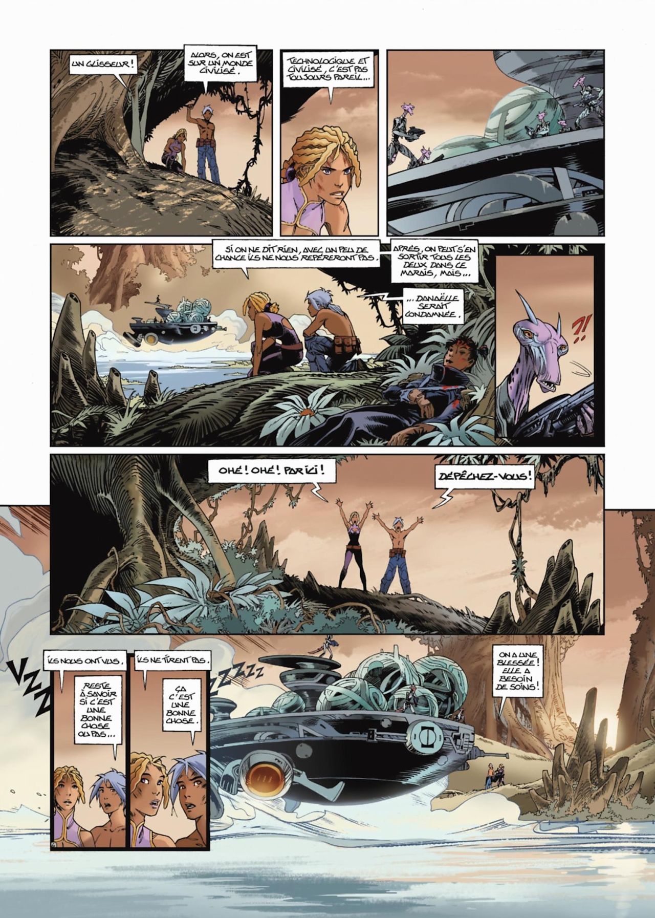 Les Naufrages d'Ythaq - Tome 13 - Glèbe la Singulière page 8 full