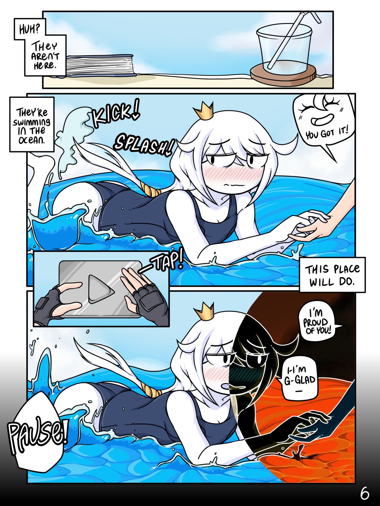 Pause! Animator Resort! page 7 full