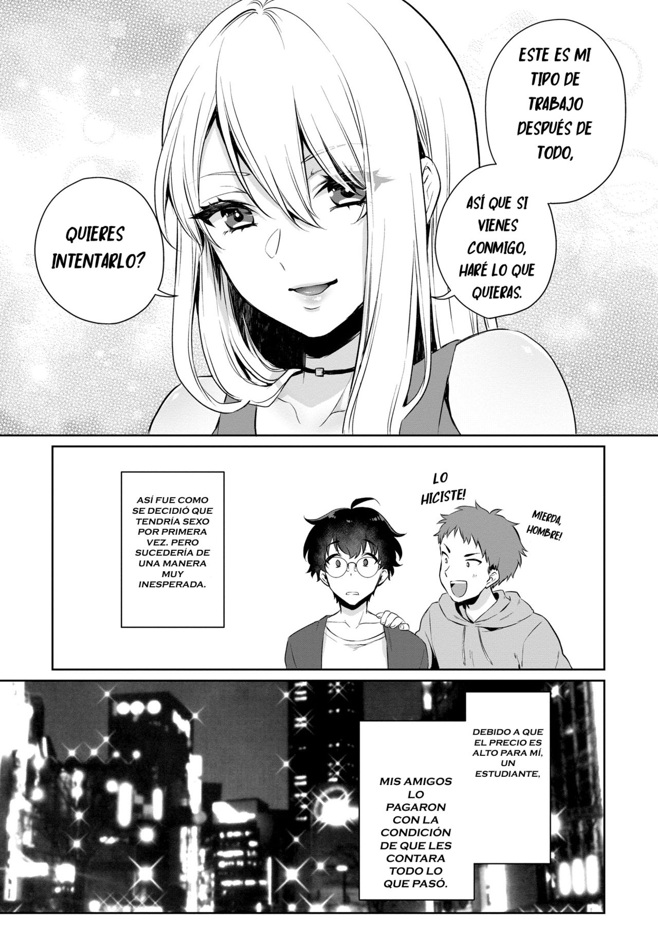 Boku no! Otokonoko Fuuzoku Debut!? page 3 full