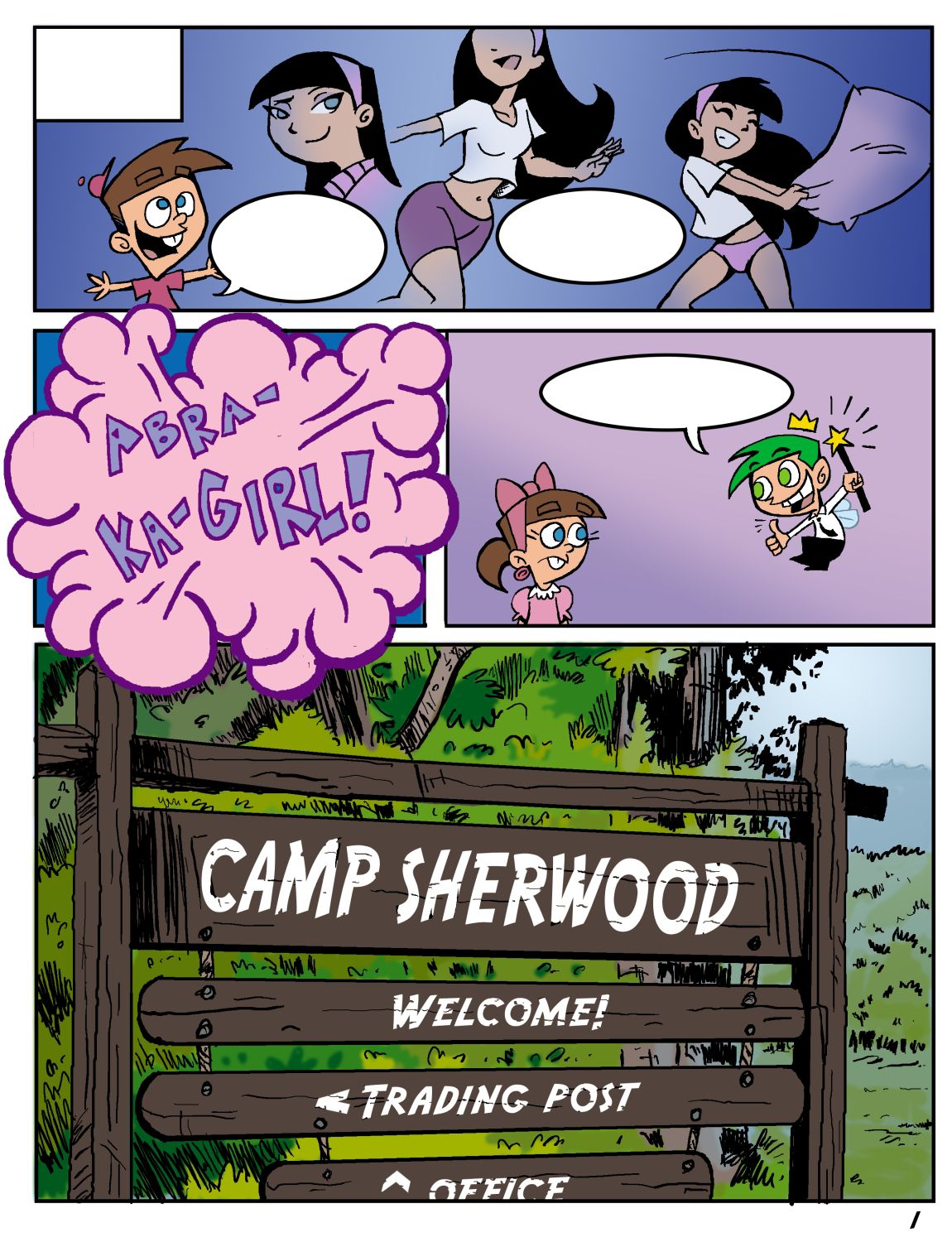 Camp Sherwood page 1 full