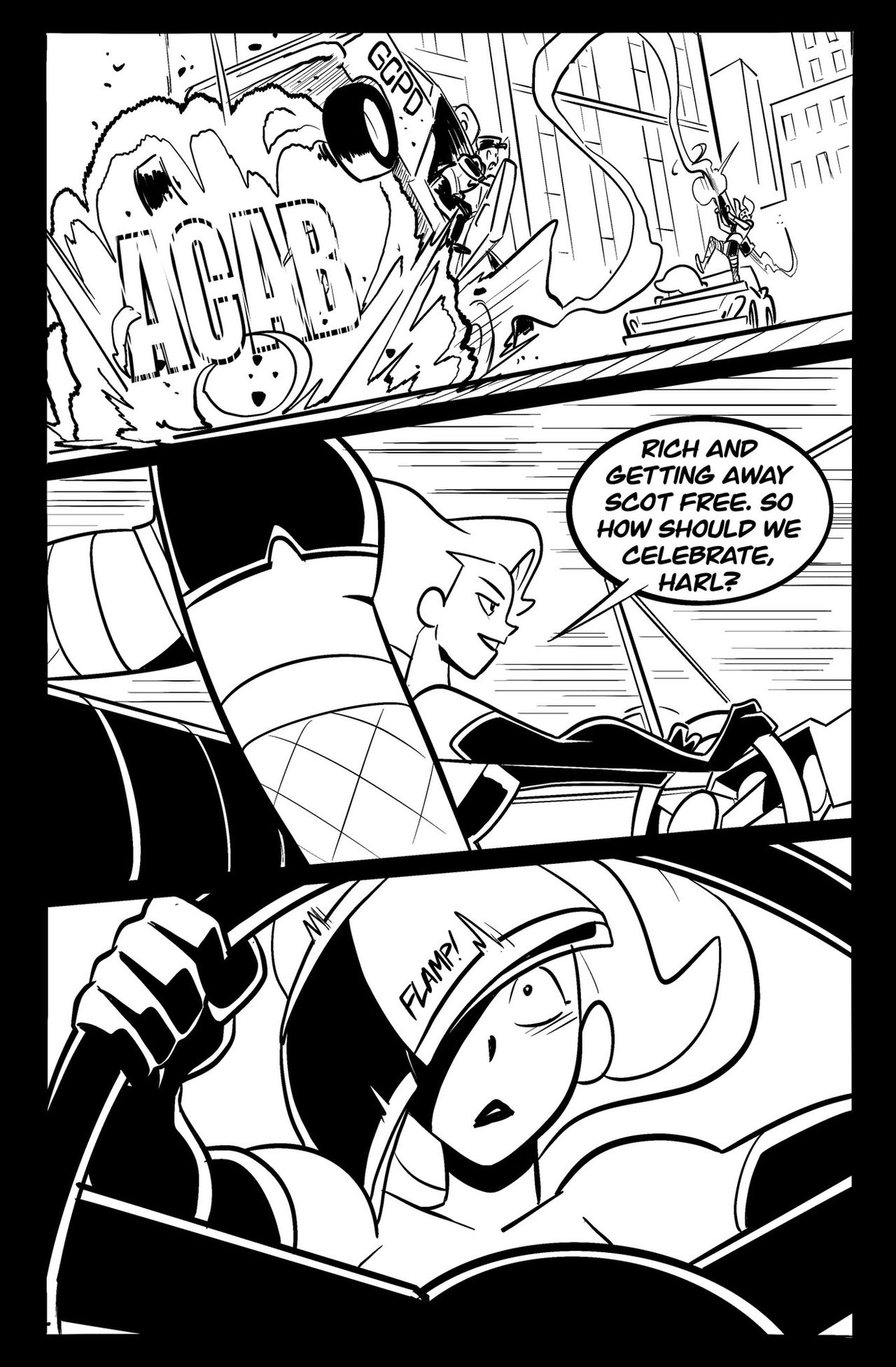 - DC Comics - Harley/Ivy: Getaway page 3 full