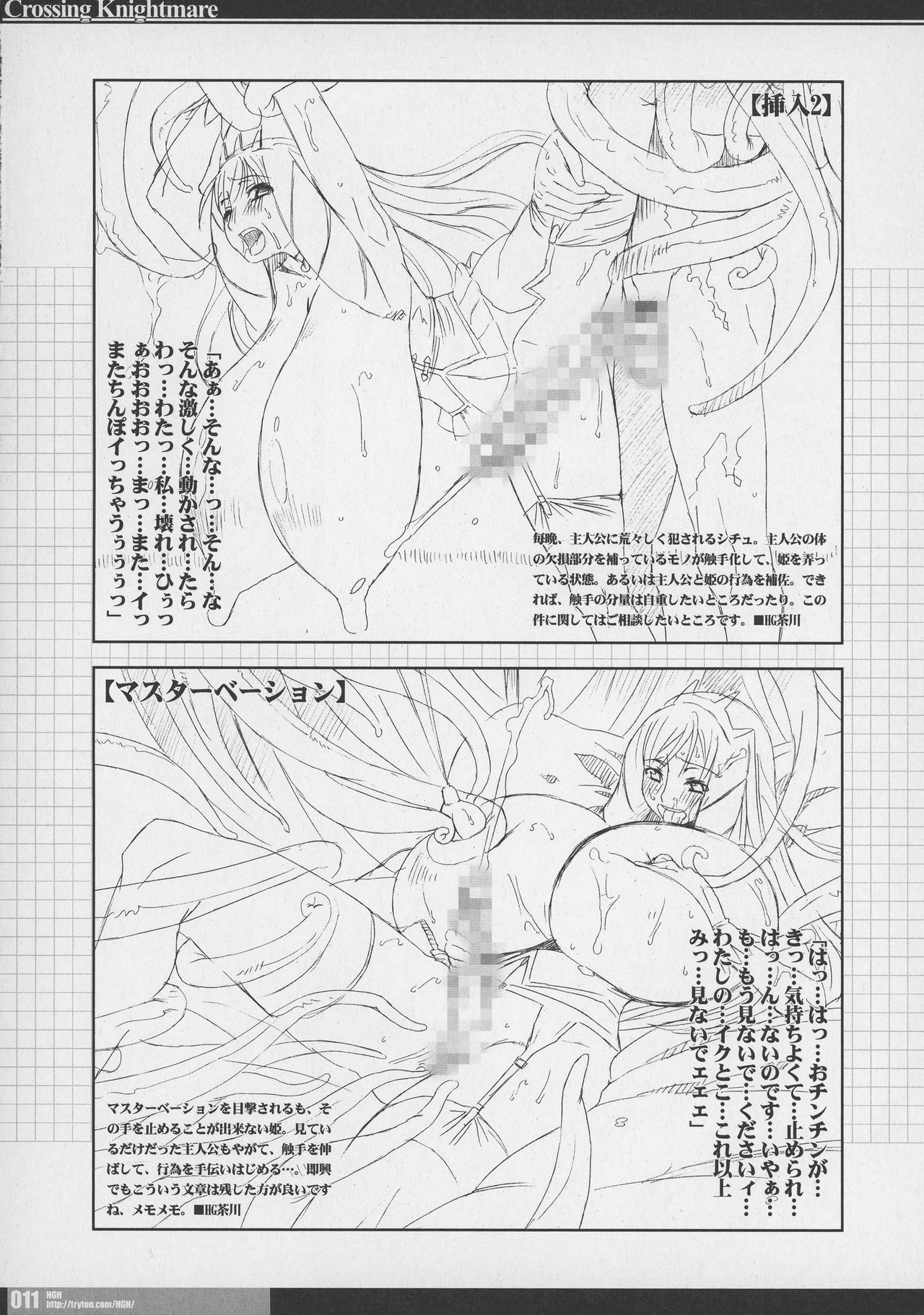 CrossinG KnightmarE - Kegare Yuku Seijo-tachi e no Sanka - page 10 full