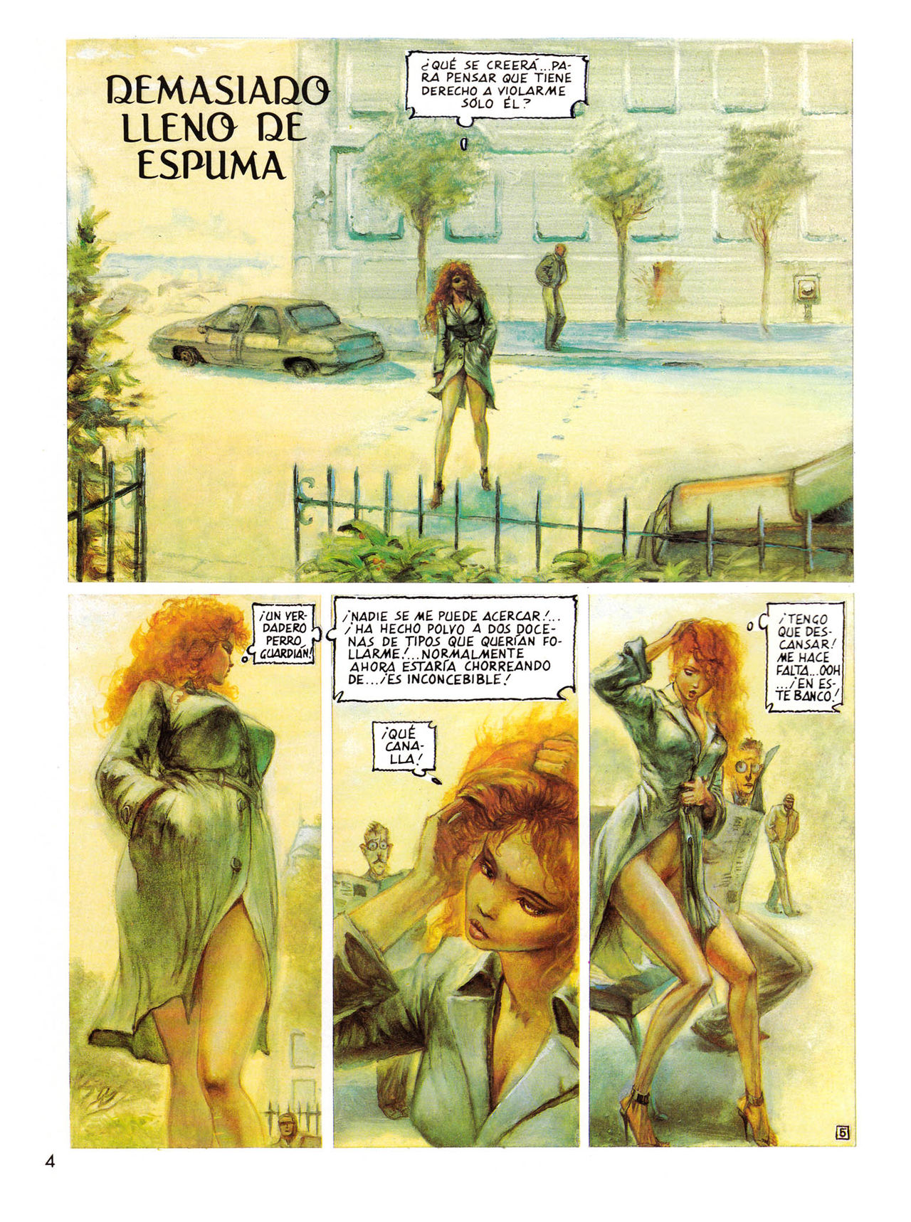 Demasiado Lleno de Espuma page 1 full