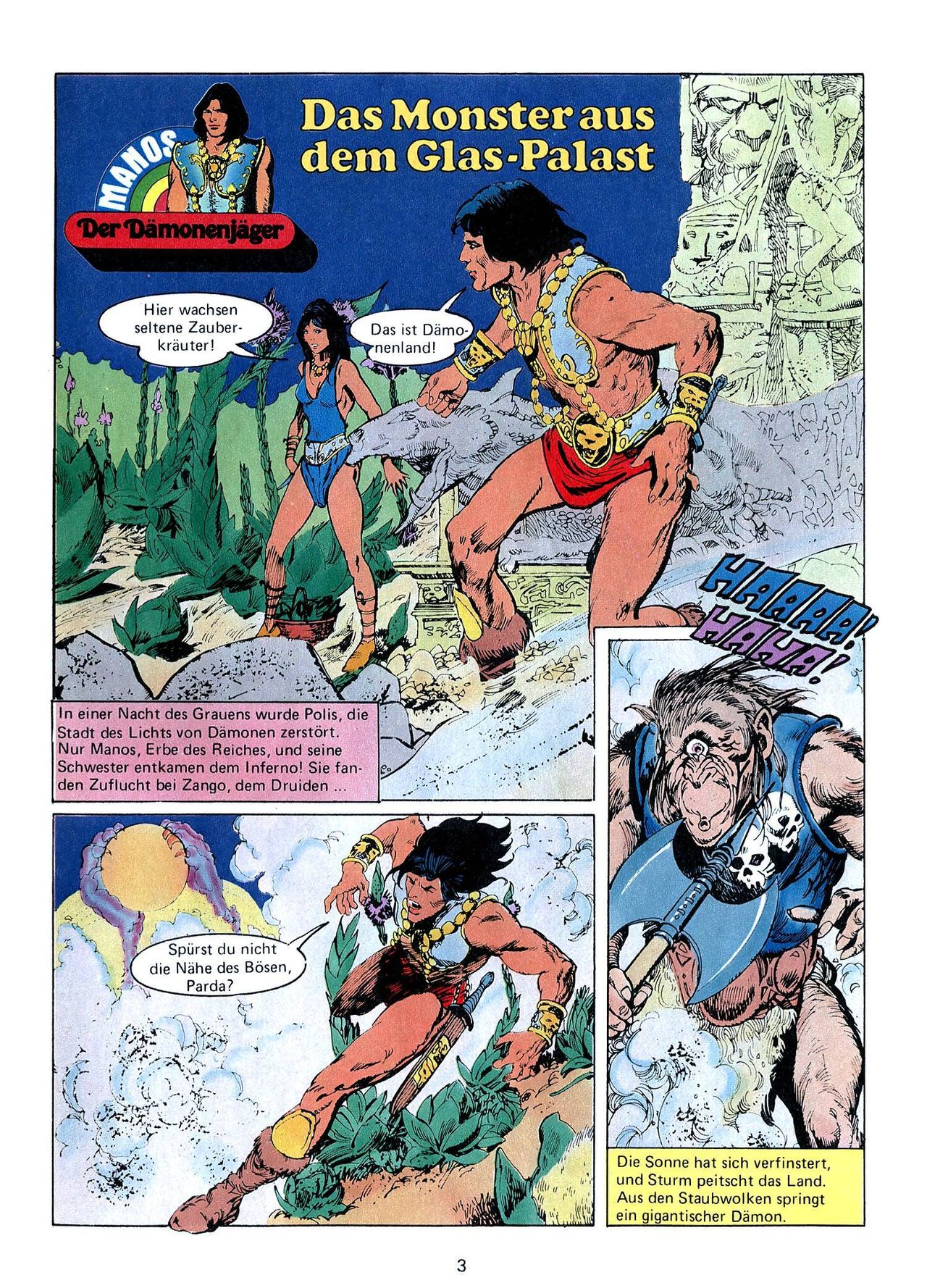 Manos - Der Dämonenjäger - Geister Geschichten 2 page 3 full