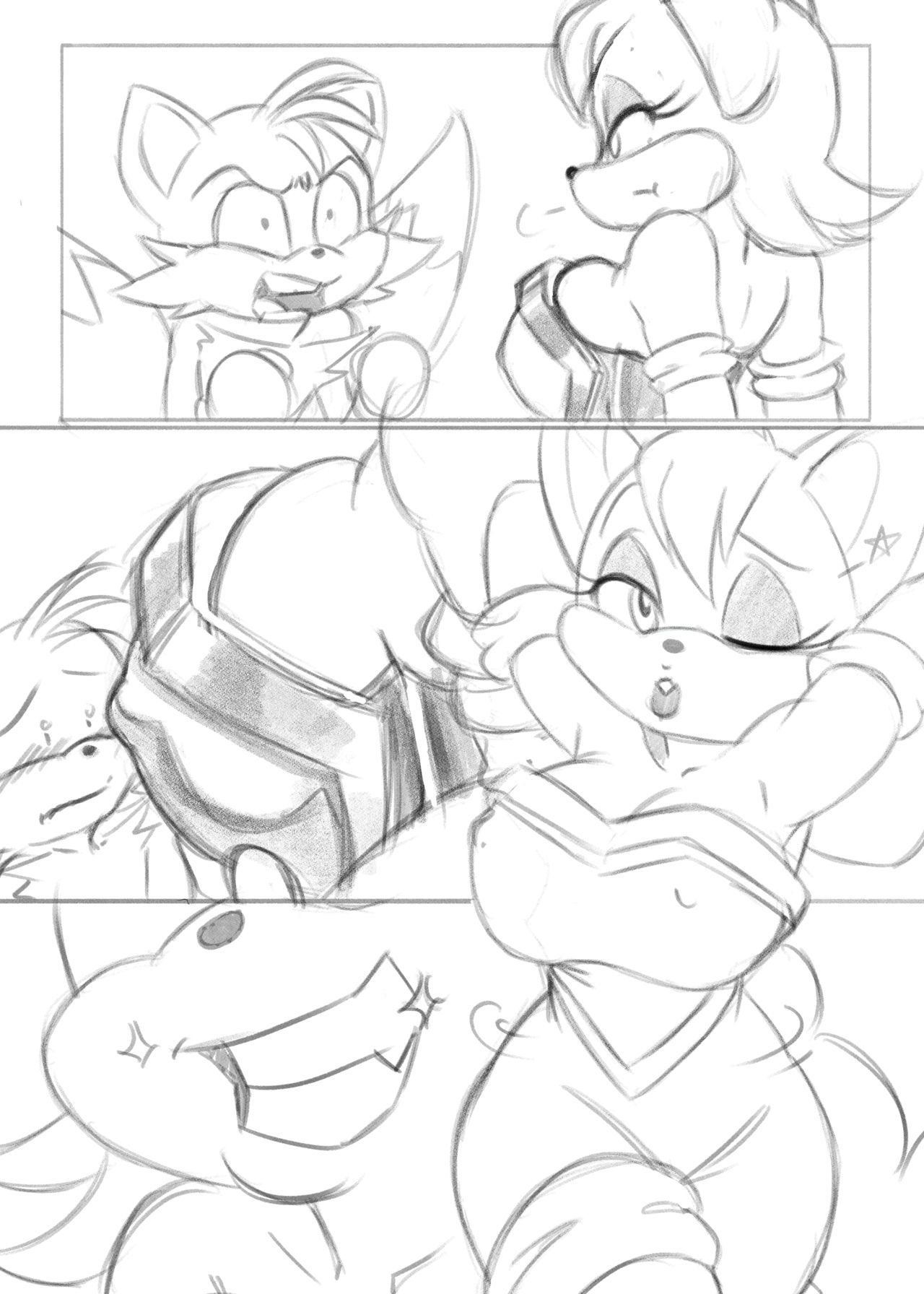 Tails x Rouge page 5 full