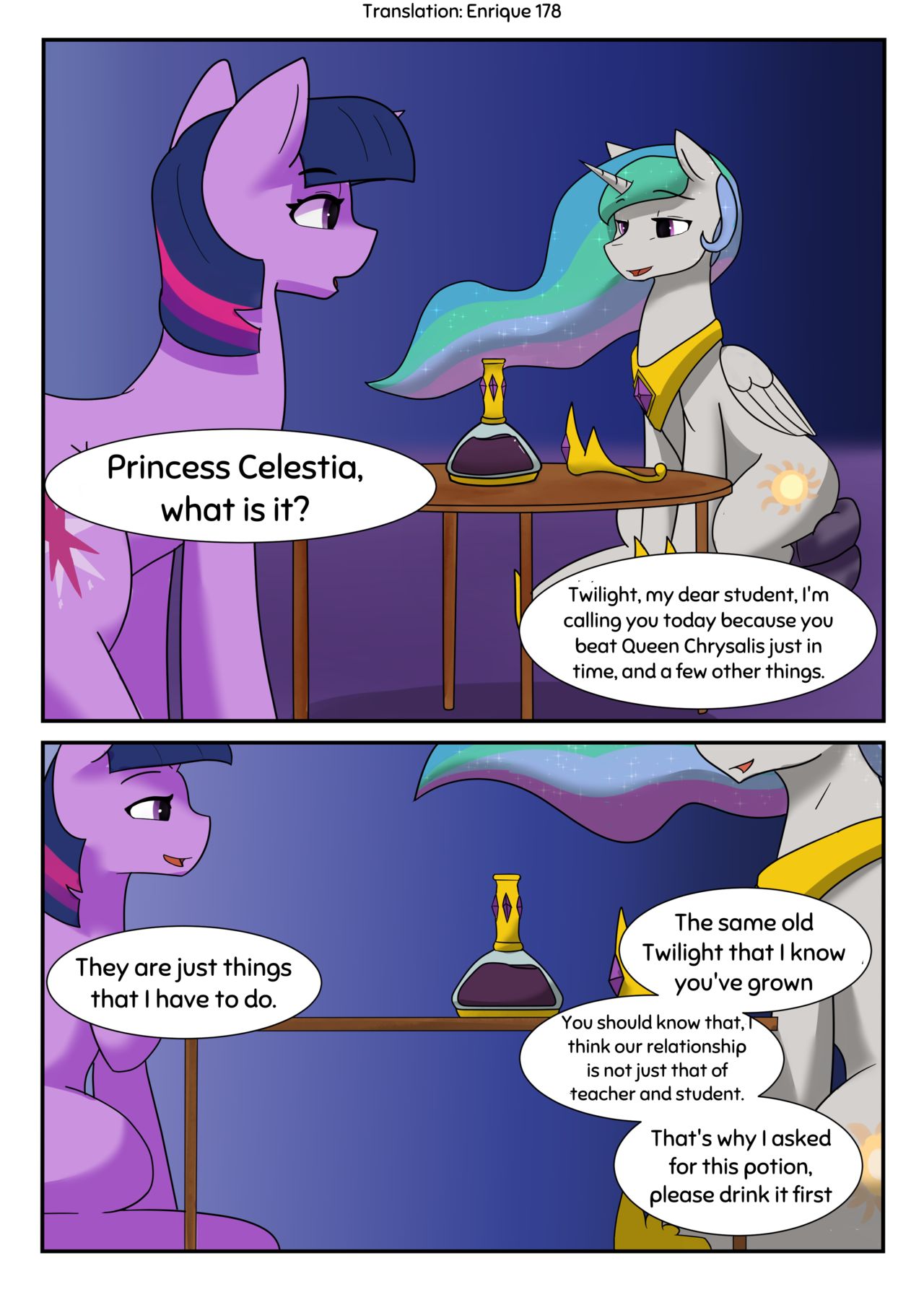 Above Friend Down Lover |  By Grey horse page 2 full