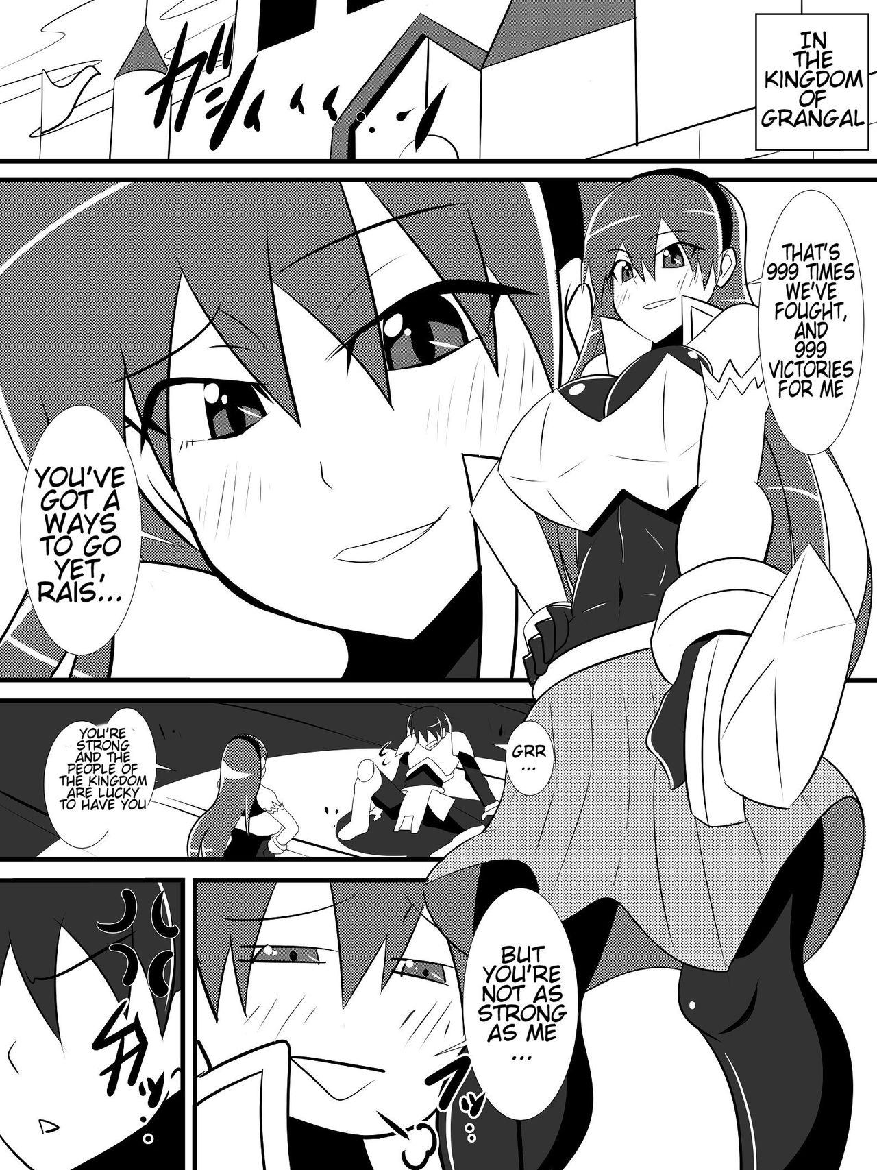 Osananajimi No Onna Kishi Ga Oujo Ni Naru Made Kouhen | Until My Childhood Friend, A Female Knight, Becomes The Queen 1&2 page 2 full
