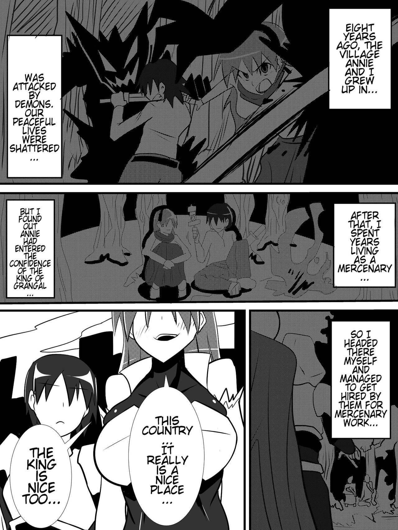 Osananajimi No Onna Kishi Ga Oujo Ni Naru Made Kouhen | Until My Childhood Friend, A Female Knight, Becomes The Queen 1&2 page 4 full