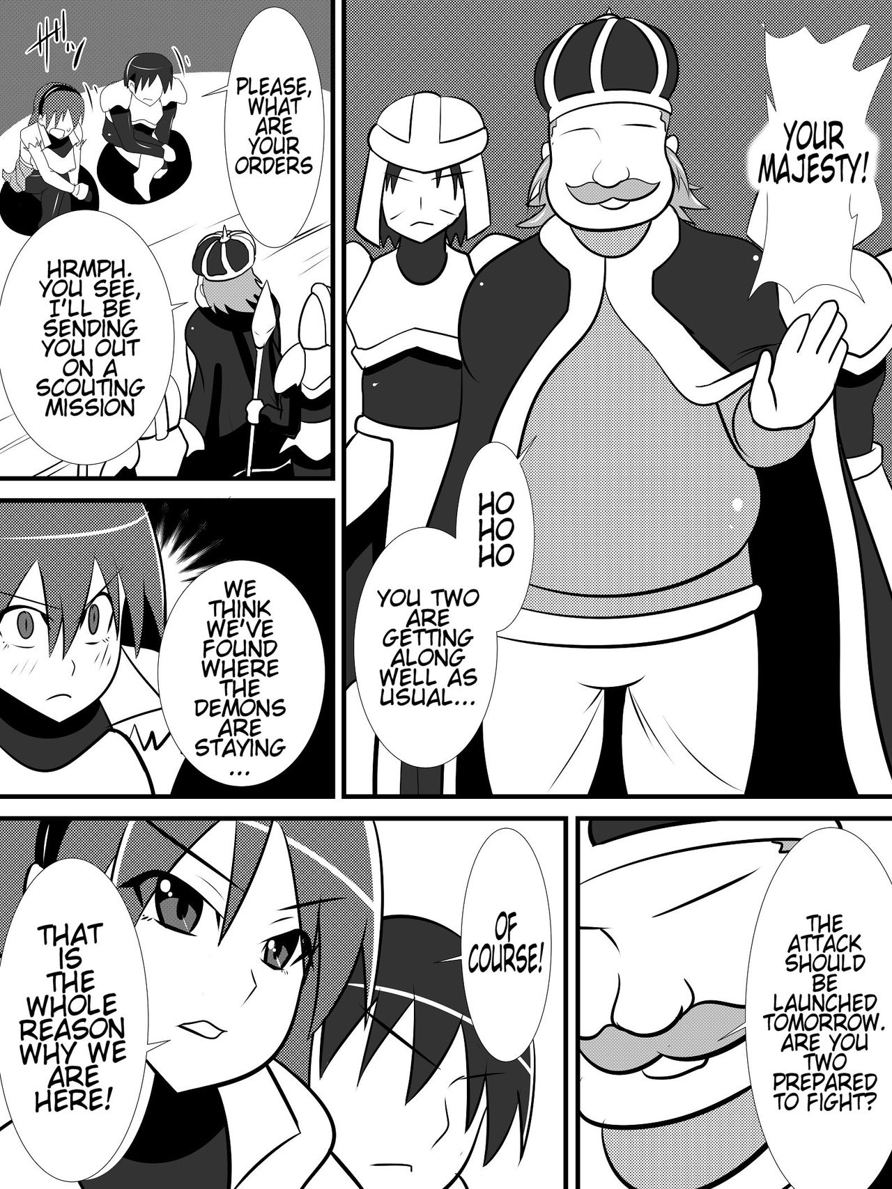 Osananajimi No Onna Kishi Ga Oujo Ni Naru Made Kouhen | Until My Childhood Friend, A Female Knight, Becomes The Queen 1&2 page 8 full