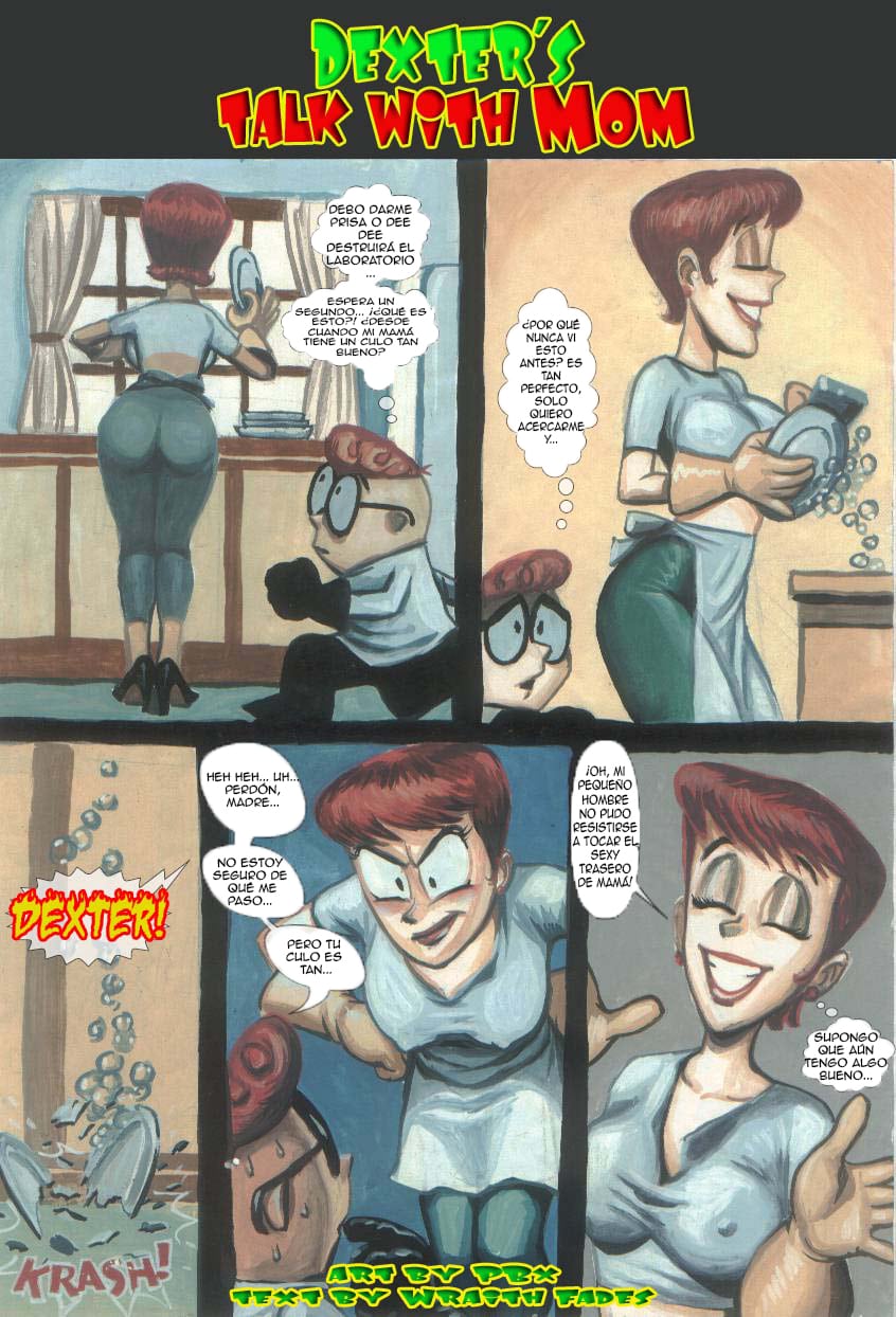 Dexter's Talk With Mom page 1 full