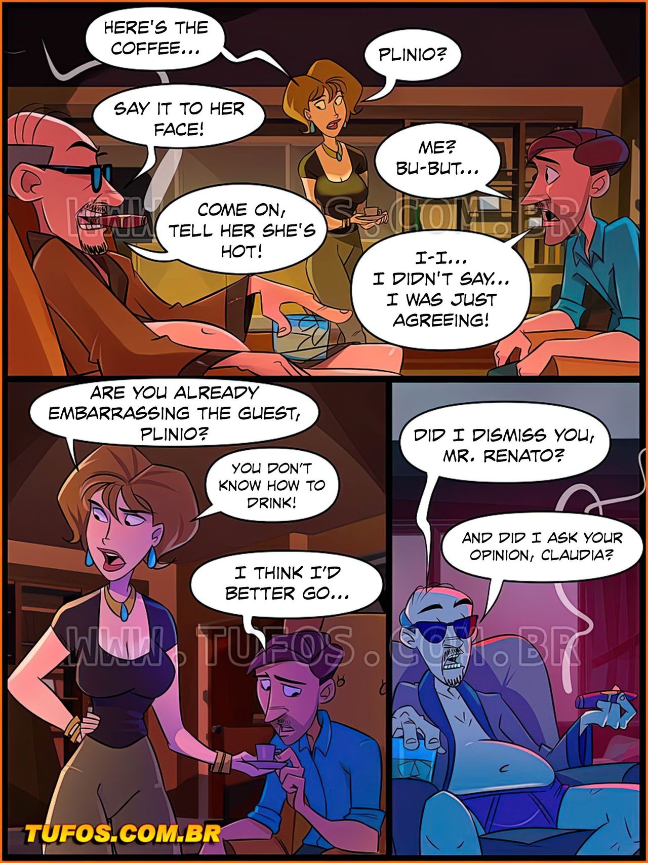 Tufos - Casa de mae Joana "House of Mom Joana" - 06 : The Boss's Wife page 5 full
