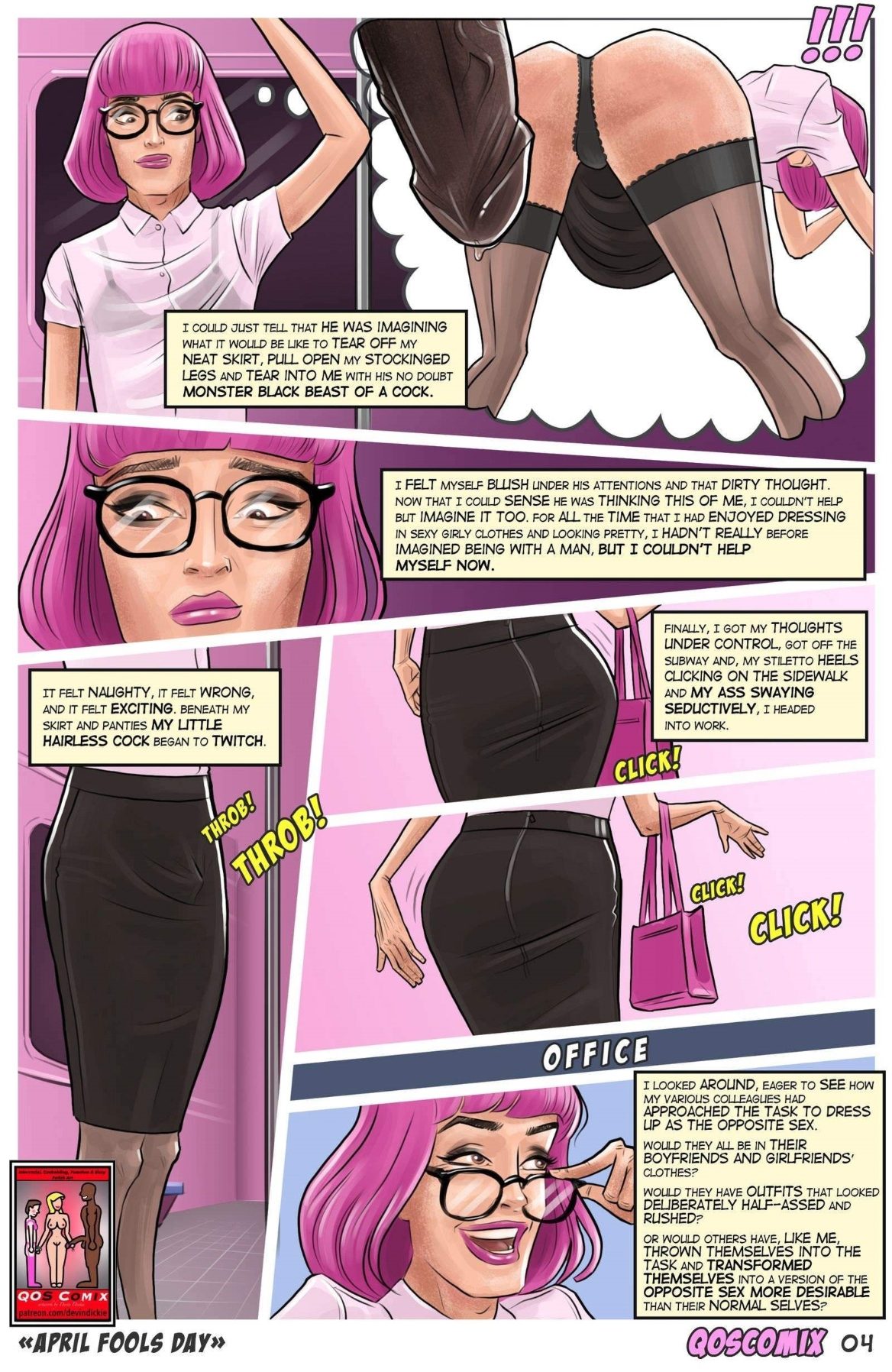 April's Fool Day-  - english page 4 full