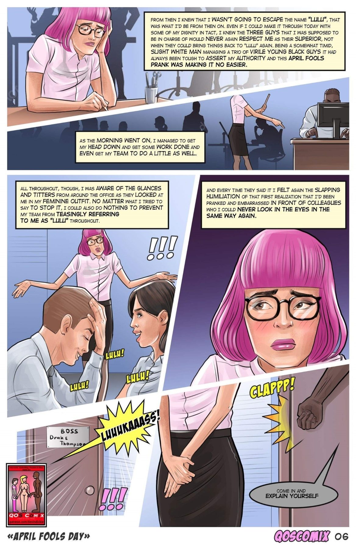 April's Fool Day-  - english page 6 full