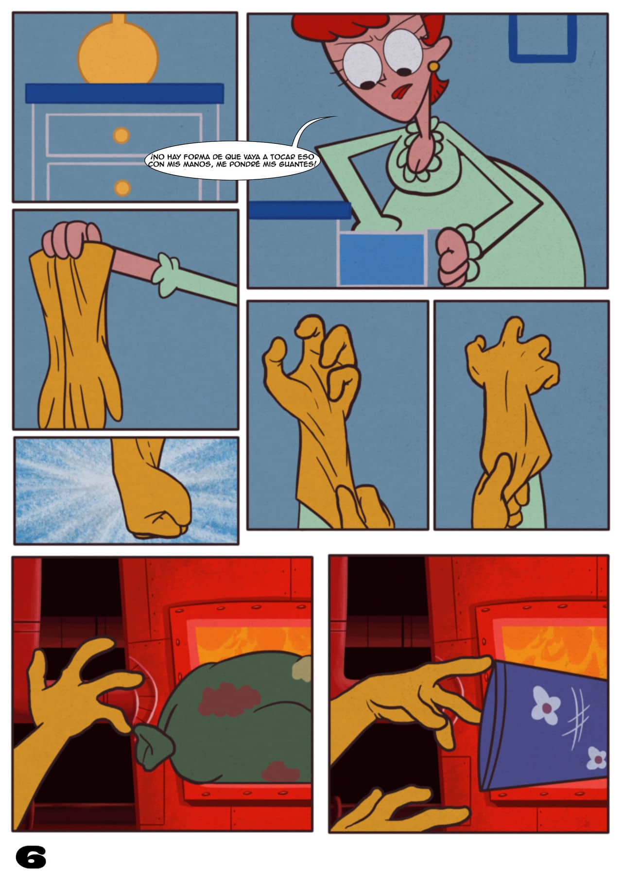 Dexter's Laboratory The Milking Motherly Incest page 8 full