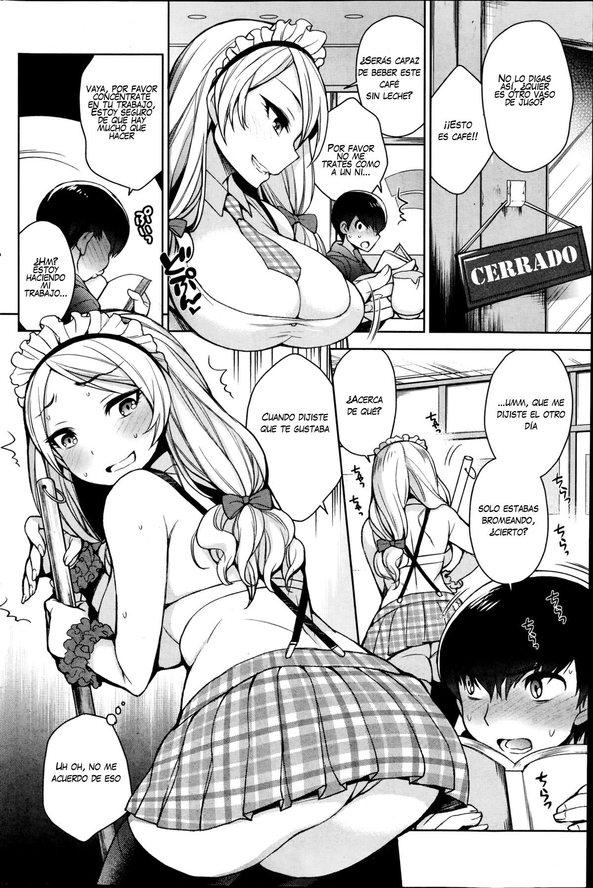 Milk Onee-san Set page 2 full