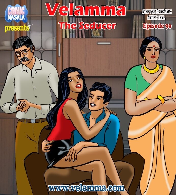 Velamma #90 page 1 full
