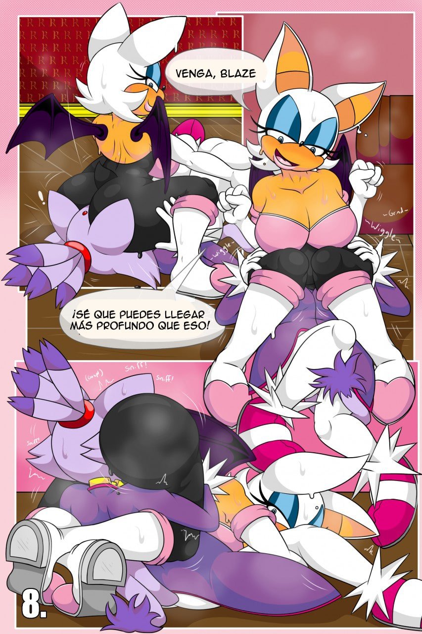 Rouge and Blaze in: House Call page 8 full