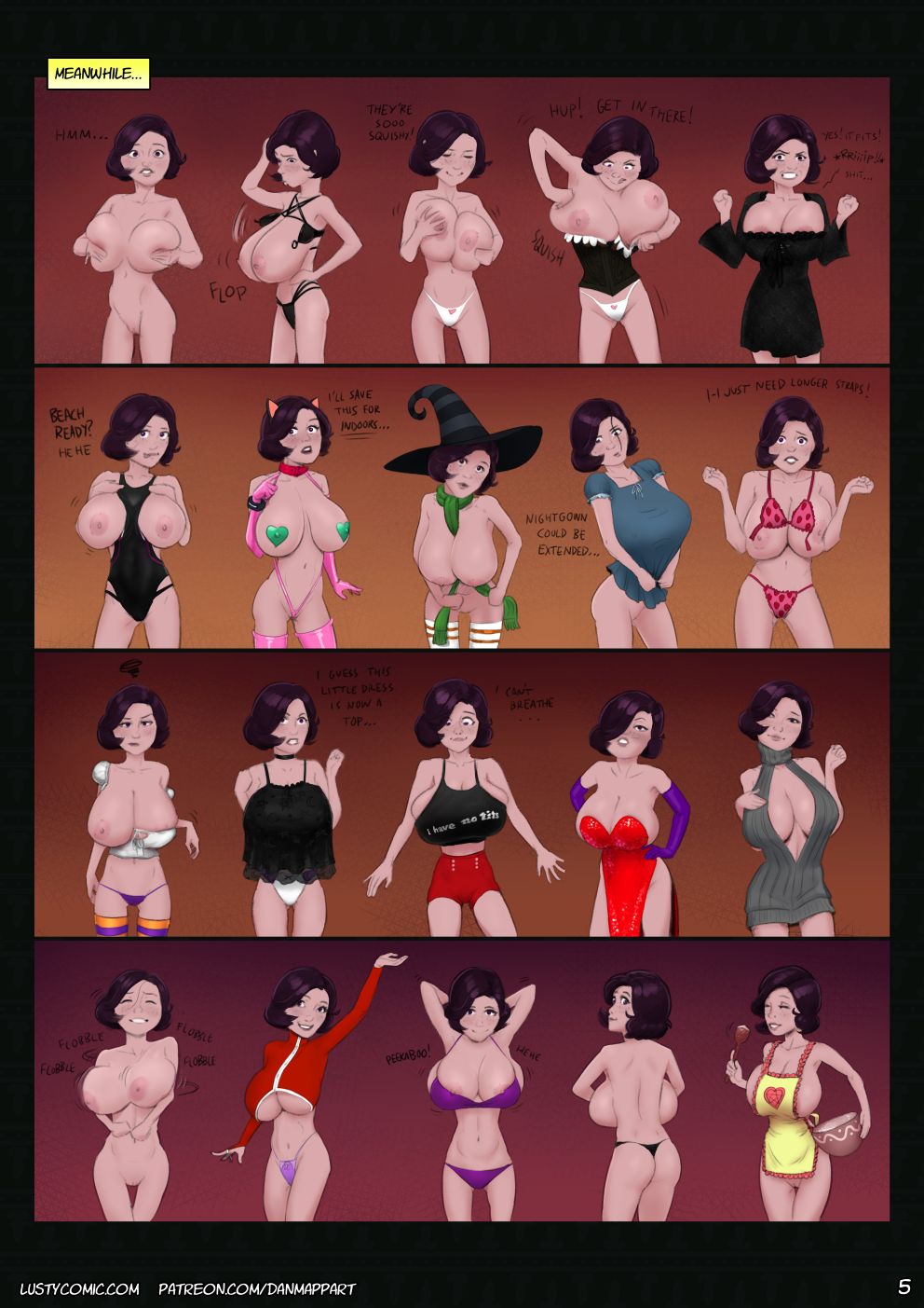 Lusty in Fantastic Breasts: The Crimes of Lilya page 5 full