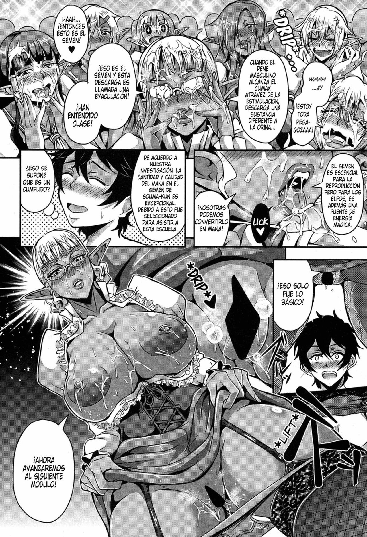 Elf Harem Academia page 9 full