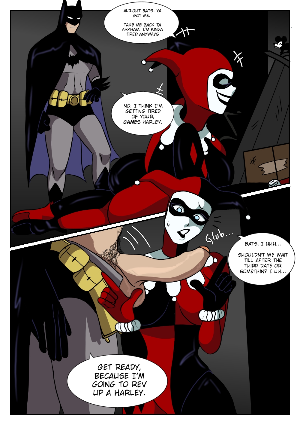 Batman and Harley Quinn page 2 full