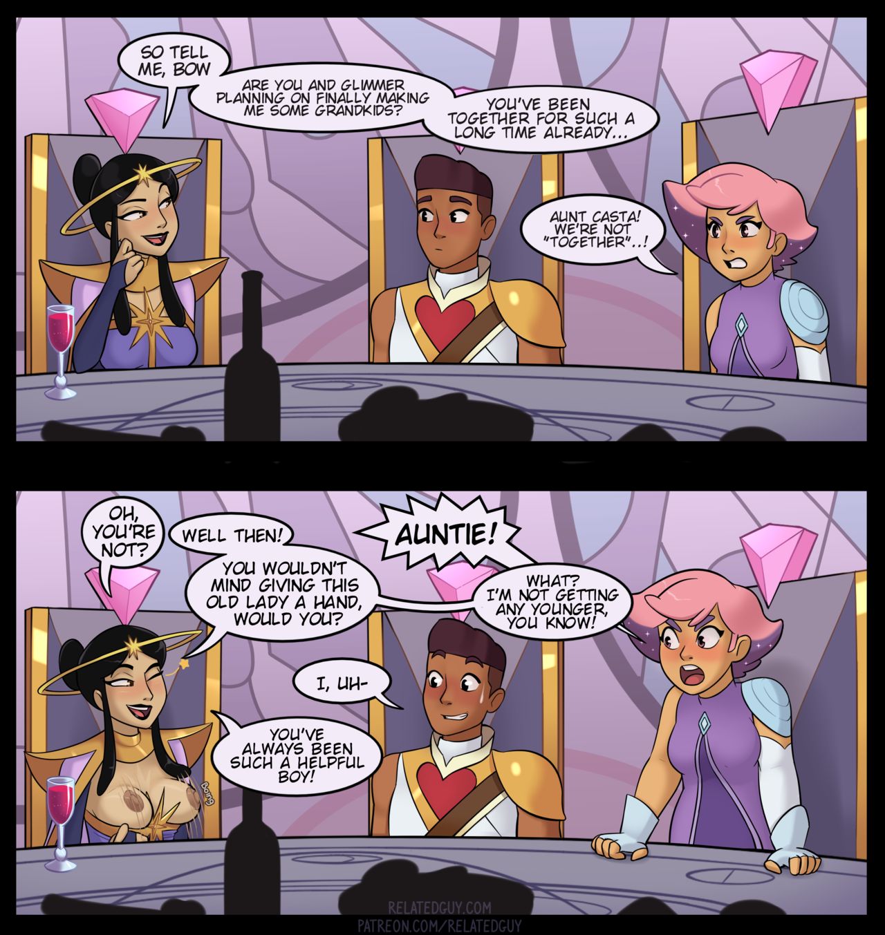 Helping Aunt Casta page 1 full
