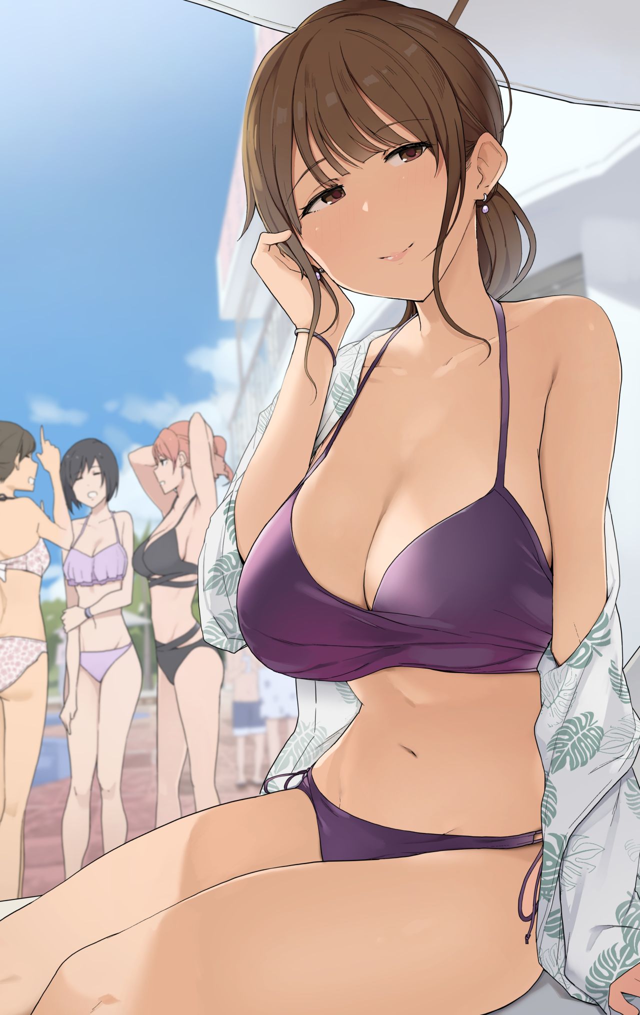Fudan wa Amaama na Onee-san ni Kintama Karappo ni Naru made Oshioki sareru Hanashi ｜평소엔 달달한 누나에게 불알이 텅 빌 때까지 벌 받는 이야기 page 2 full