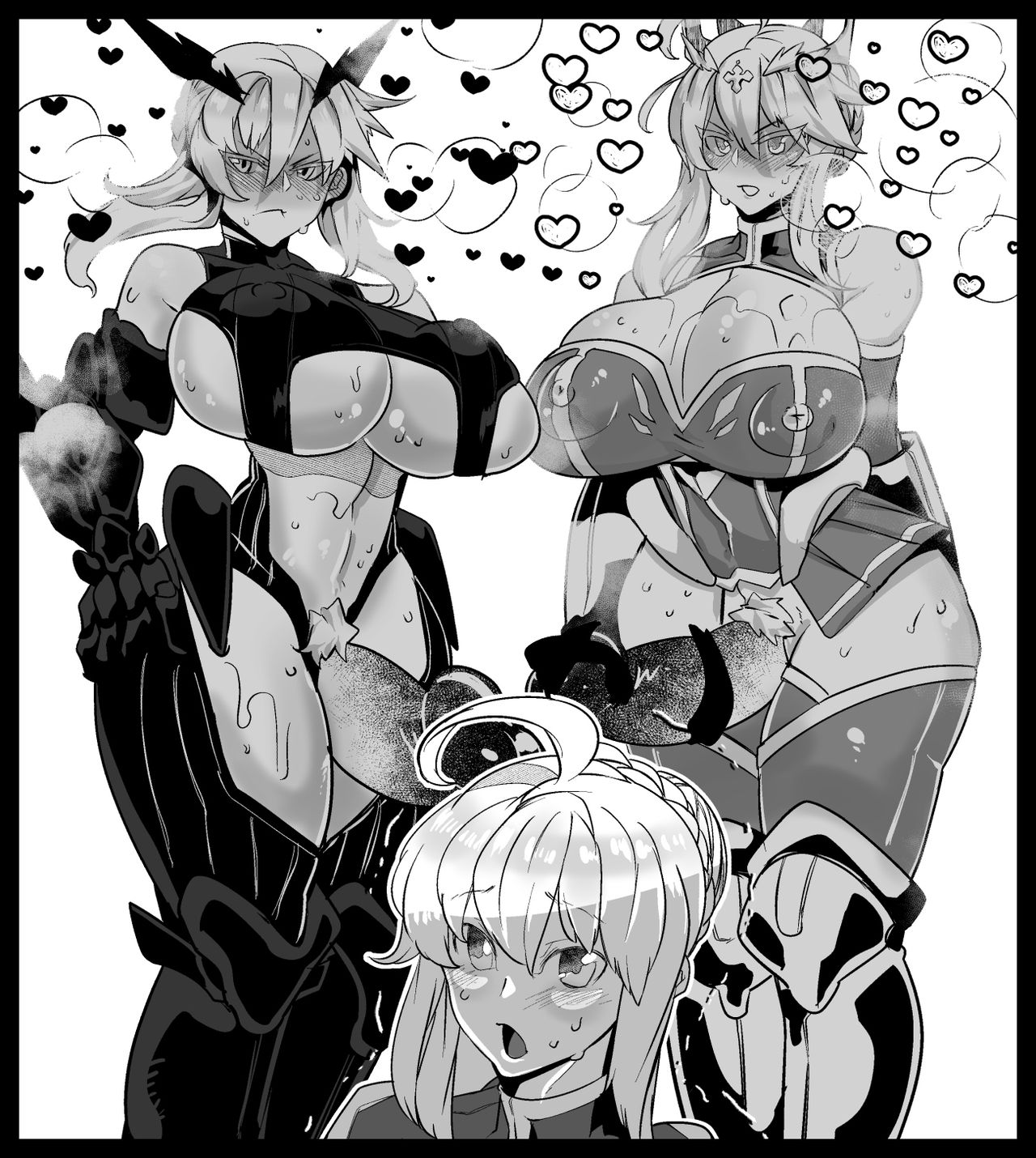 Artoria ga Artoria o Okasu Futanari Les Sex page 1 full