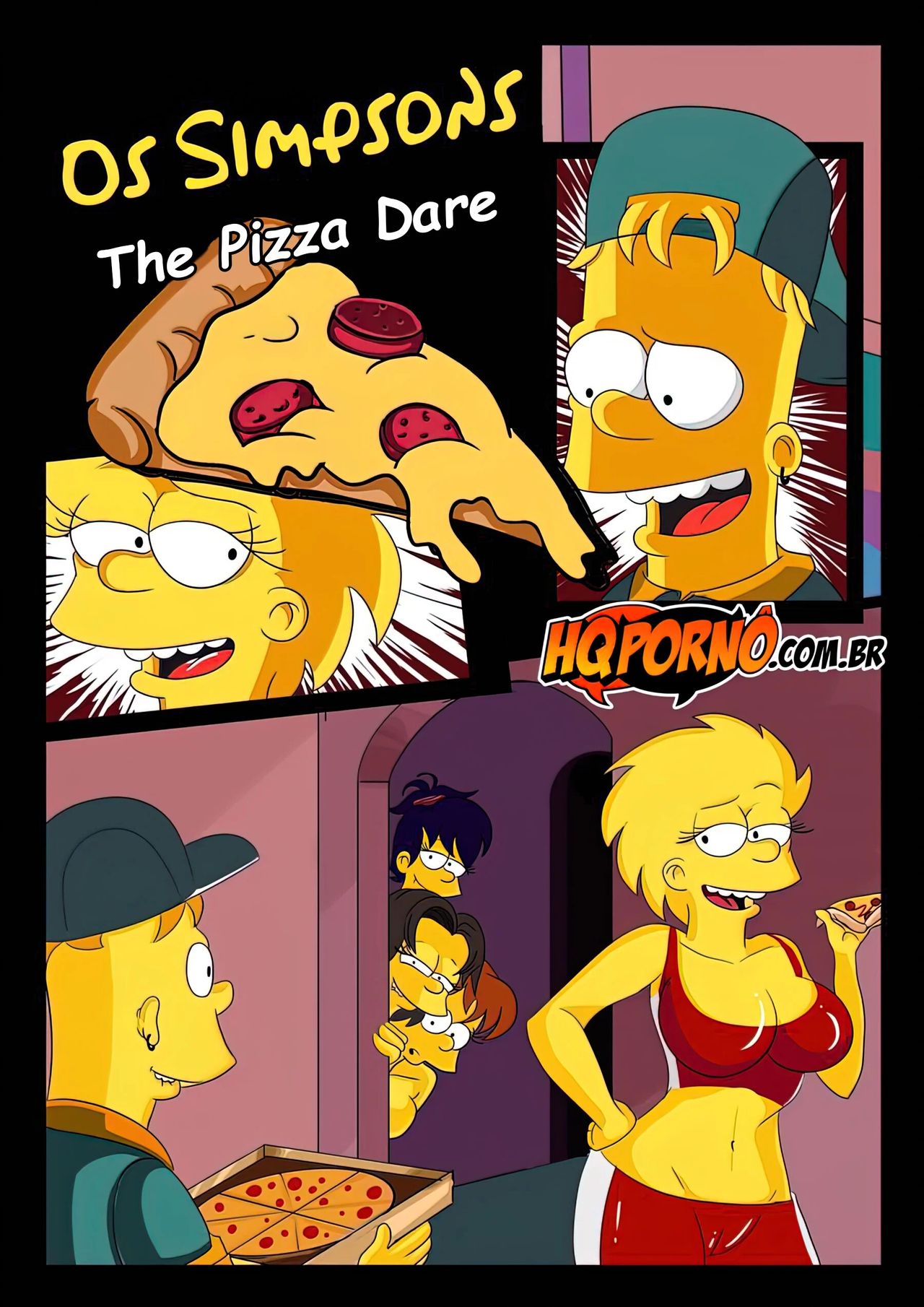 - 2 . OS Simpsons - The Pizza Dare - english page 1 full