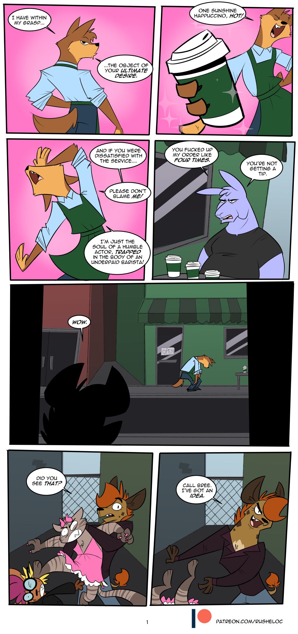 The Barista Bride page 1 full