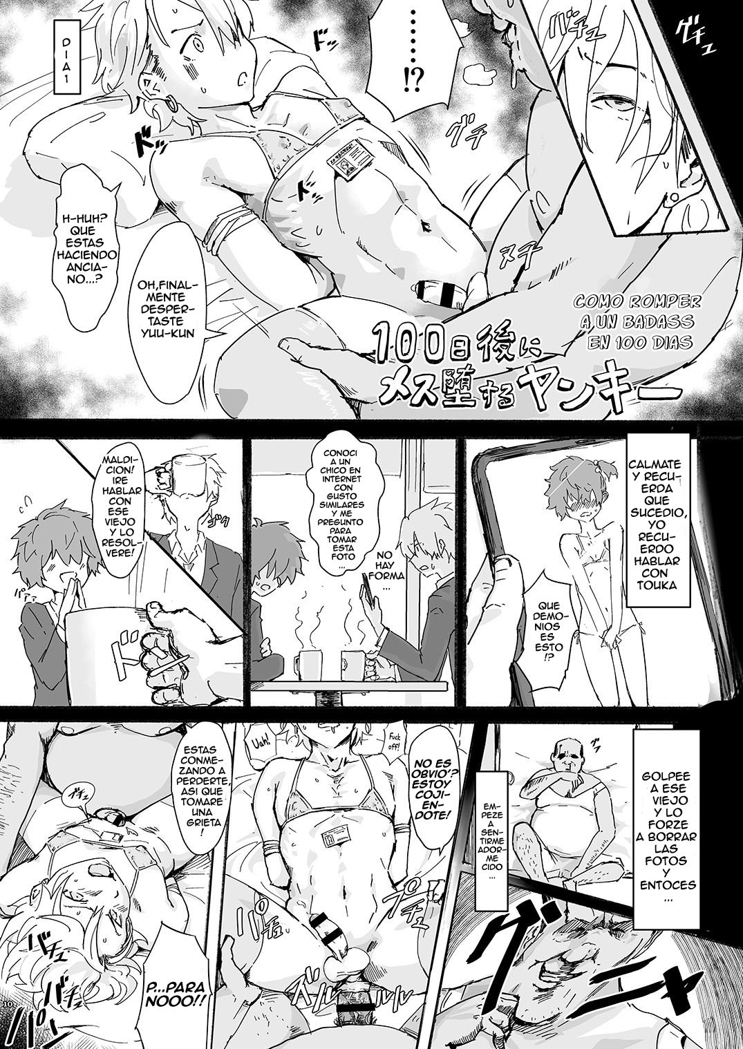 100-nichigo ni Mesu Dasuru Yankee | How to Break a Badass in 100 Days page 2 full