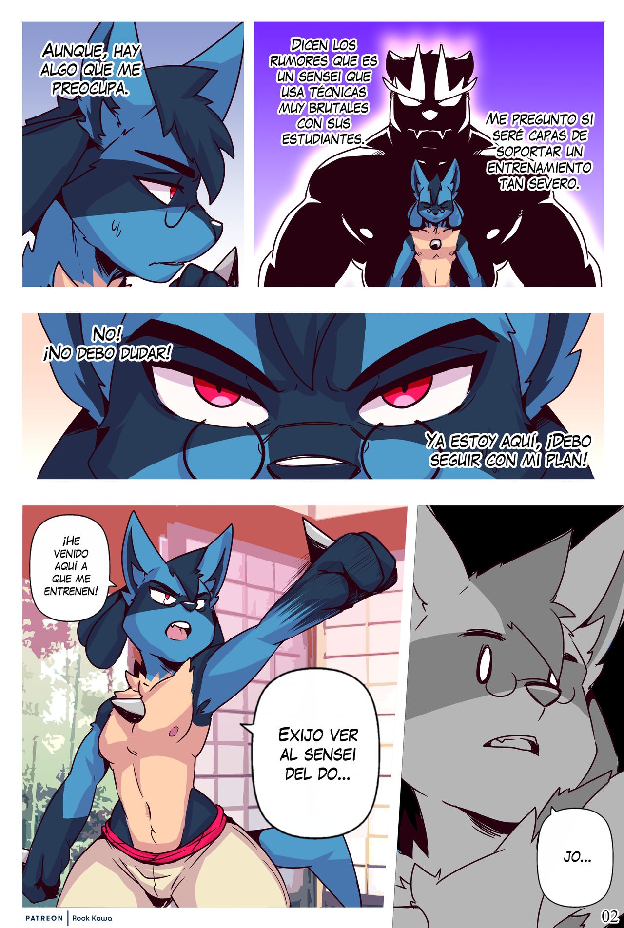 Go Lucario, GO! page 3 full