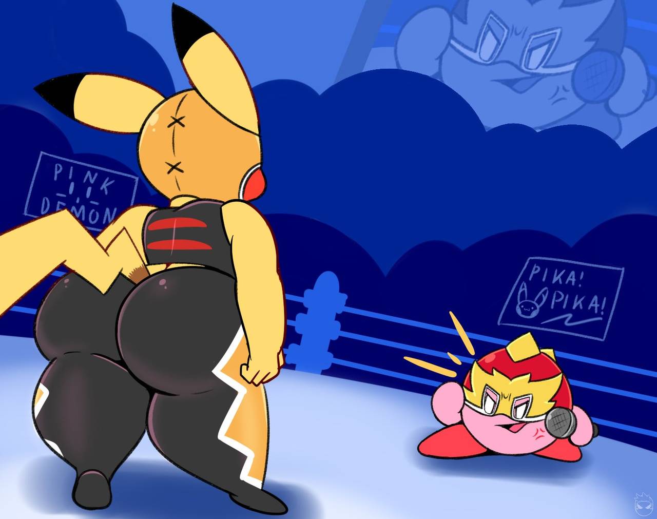 Pika Libre vs Kirby page 1 full