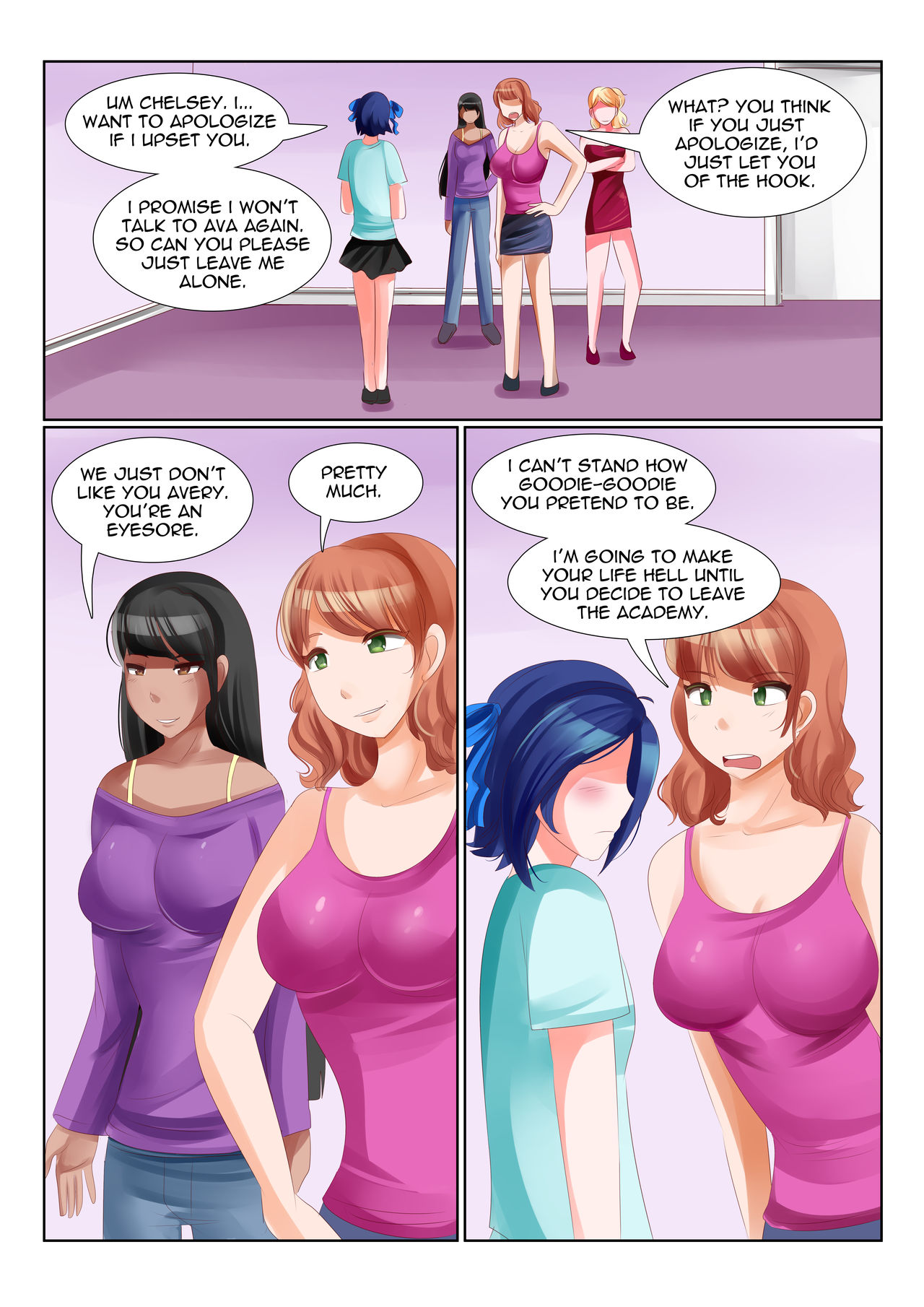Kinky Kawaii Club Bullies page 5 full