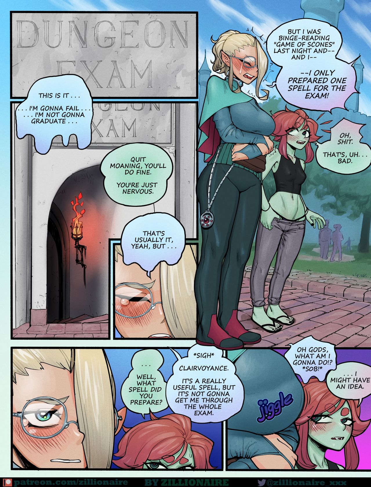 Dungeon Exam page 1 full