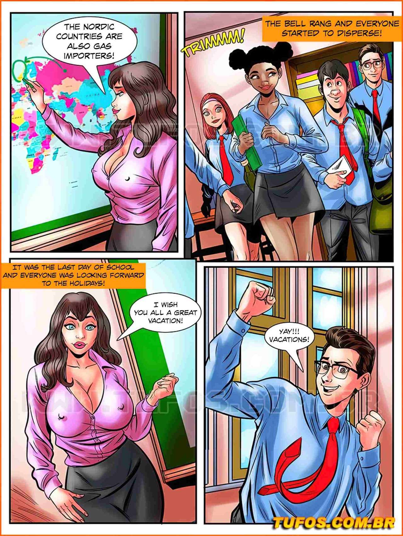The Nerd Stallion  - 5 -  The Blue Eyed Teacher - english page 5 full