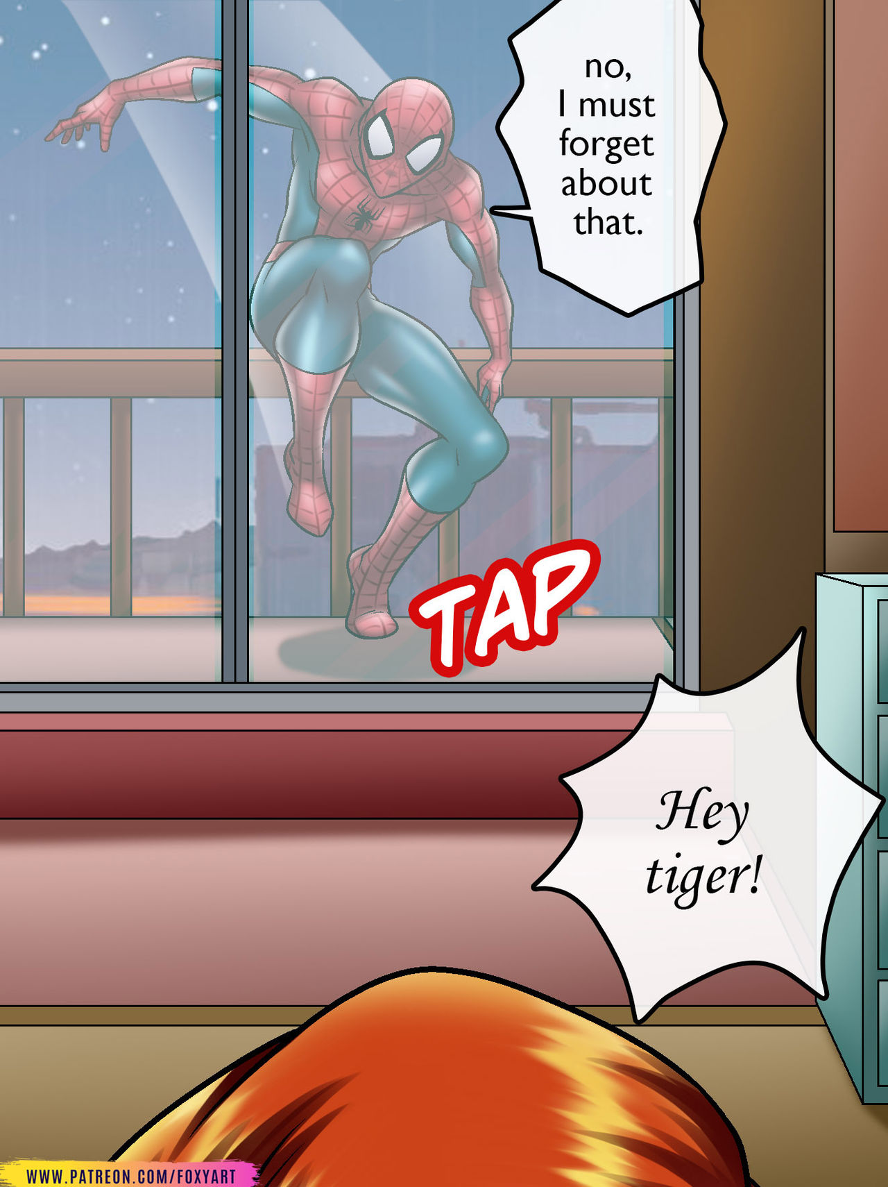 Mary Venom - Spider Symbiosis Comic page 3 full