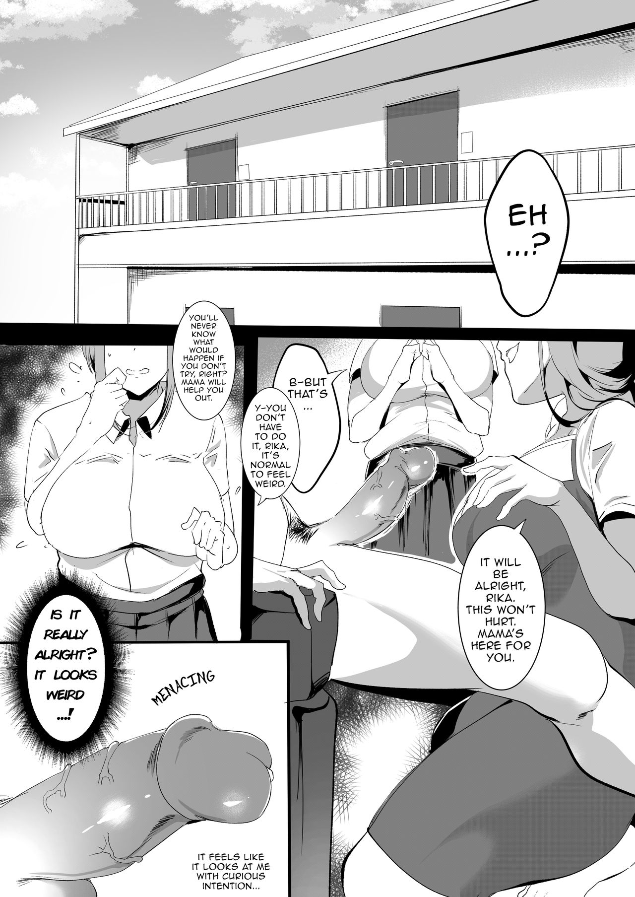 My Girlfriend Visit Goes Wrong H! ch.2 page 1 full