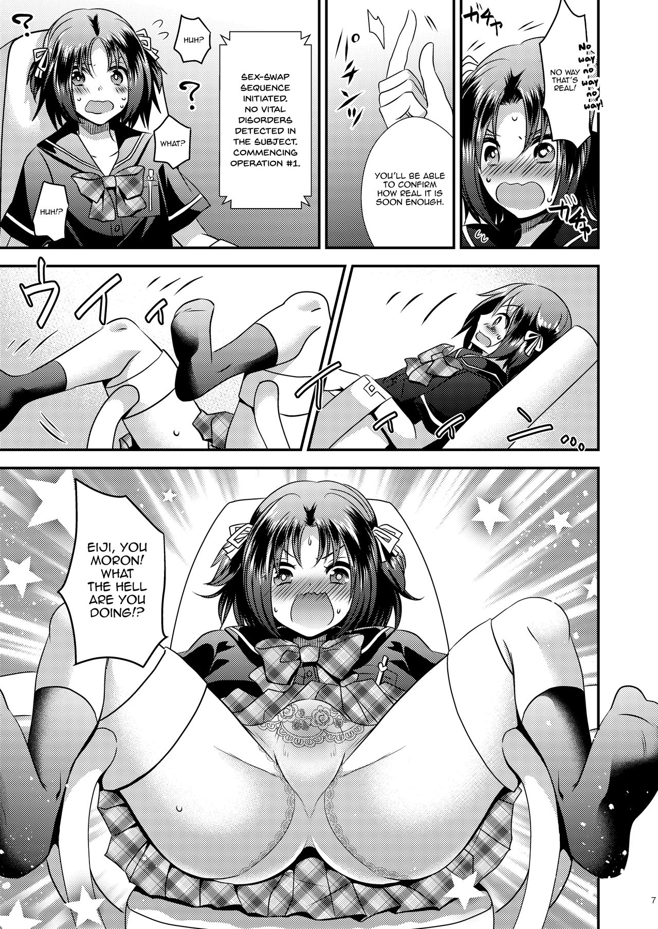 Nyotaika Kikai | Sex-Swap Machine page 6 full