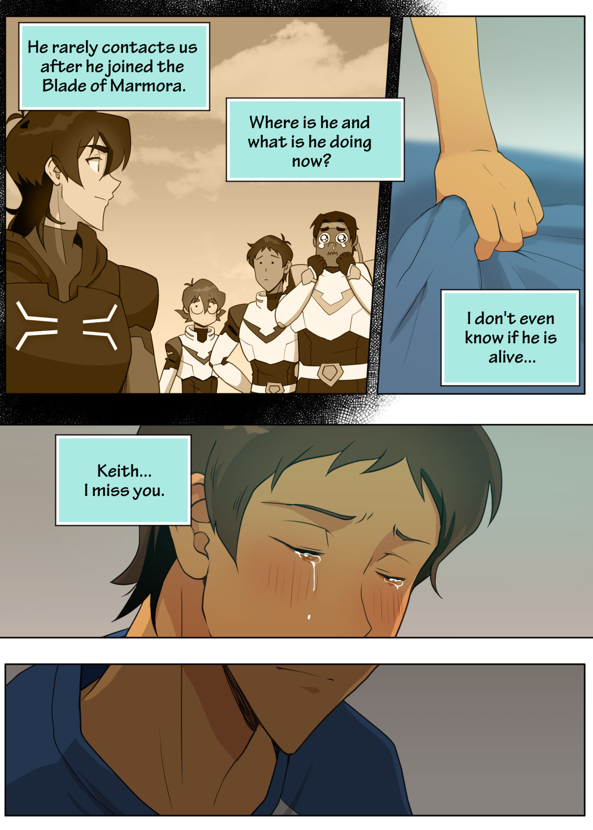 I missed you, dumbass! page 5 full