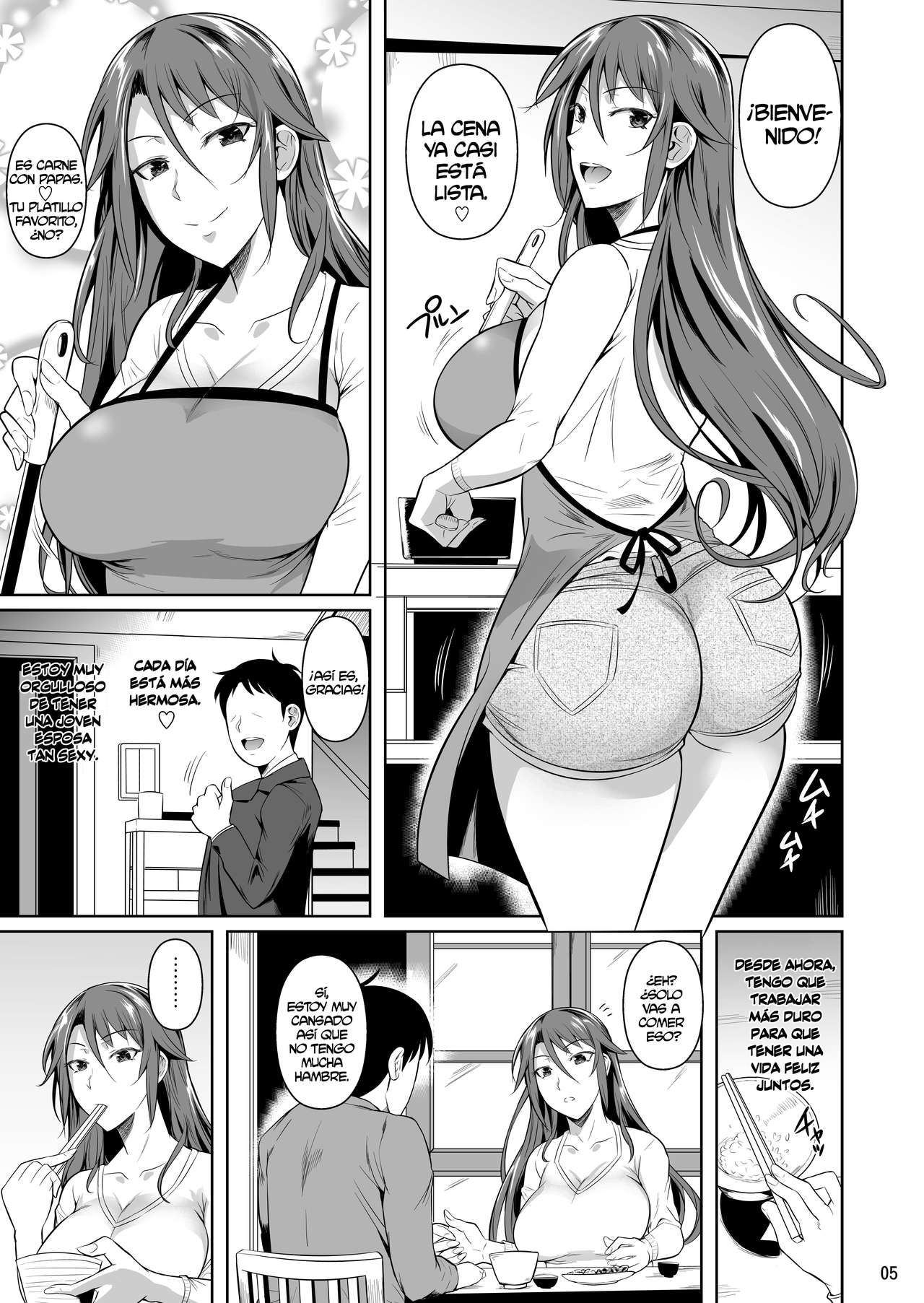 Ana Zuma 3: Motoyan Osanazuma ga Ochita Wake | Los agujeros de una esposa 3: La caída de una joven esposa exdelincuente page 6 full
