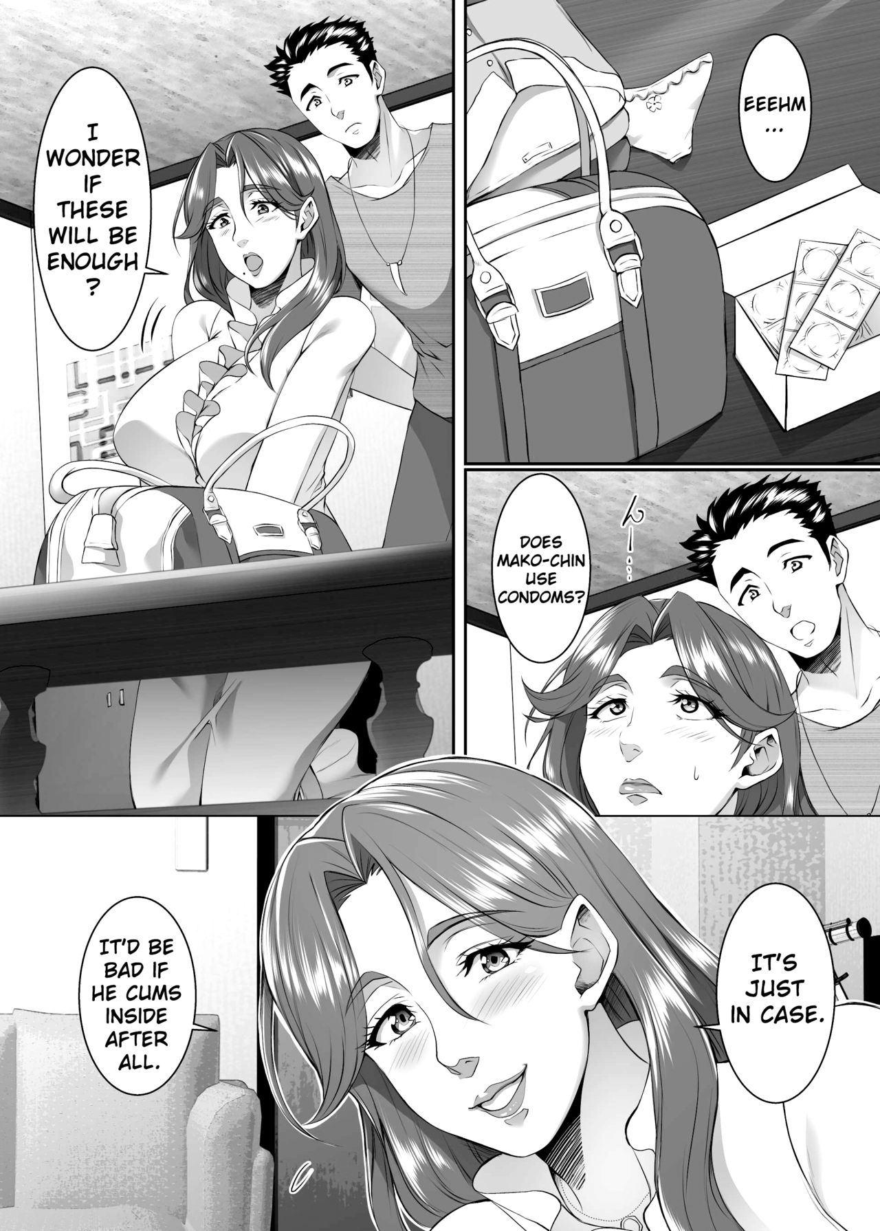 Omae no Kaa-chan, Ii Onna da yo na. | Your Mom's A Fine Woman, Huh? Ch. 8 page 3 full