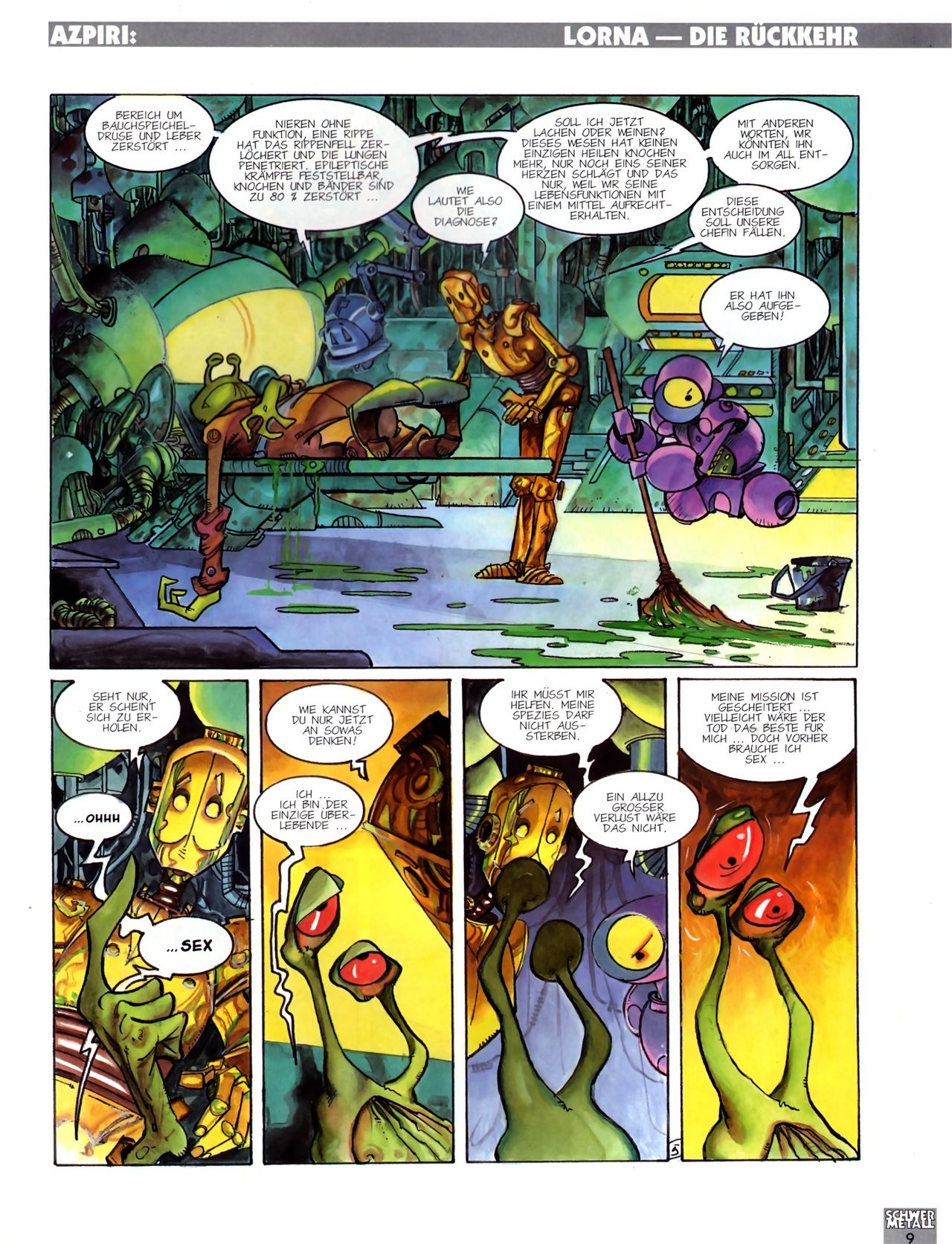 Schwermetall #199-200 page 9 full