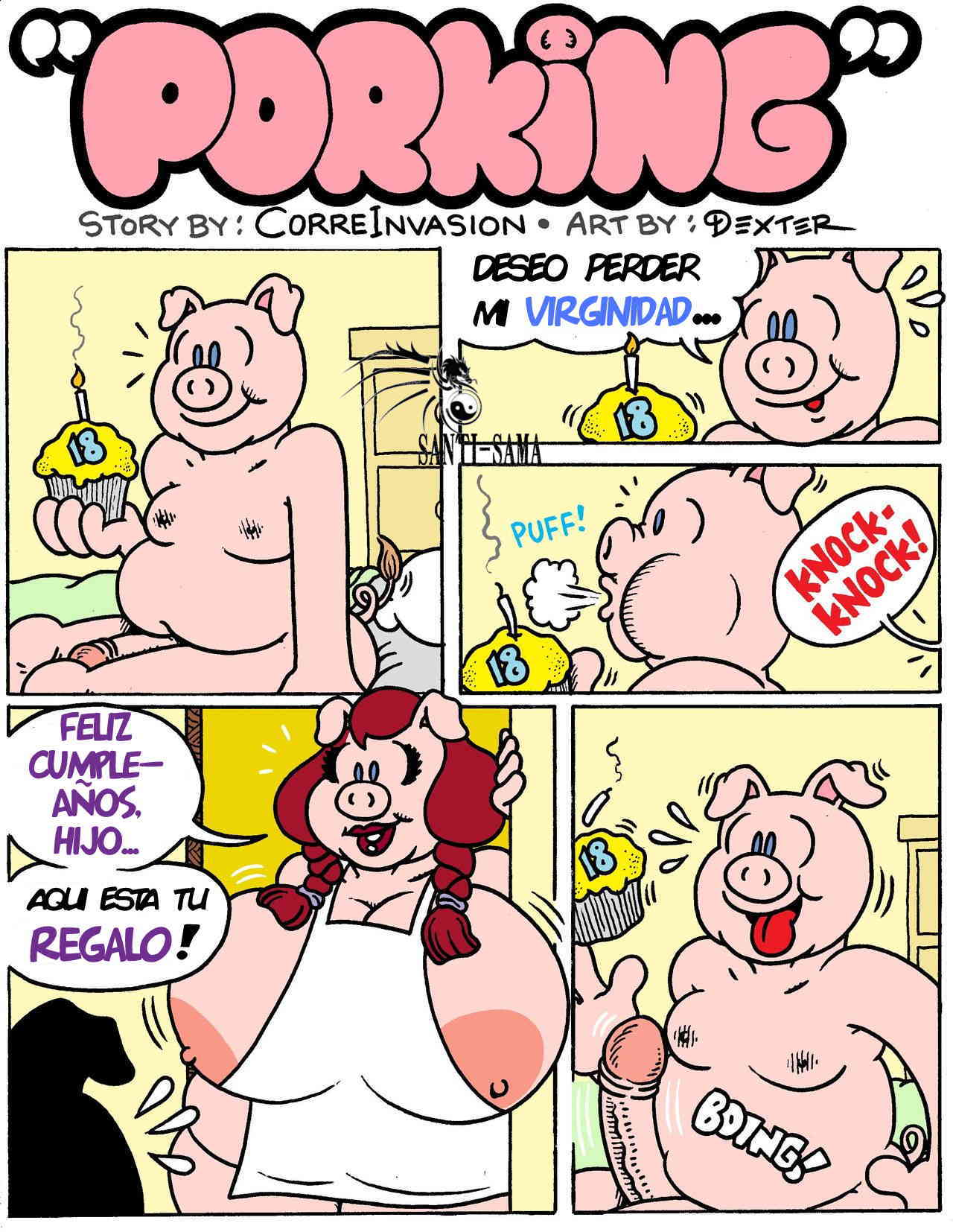 Dexter Cockburn: Porking page 1 full