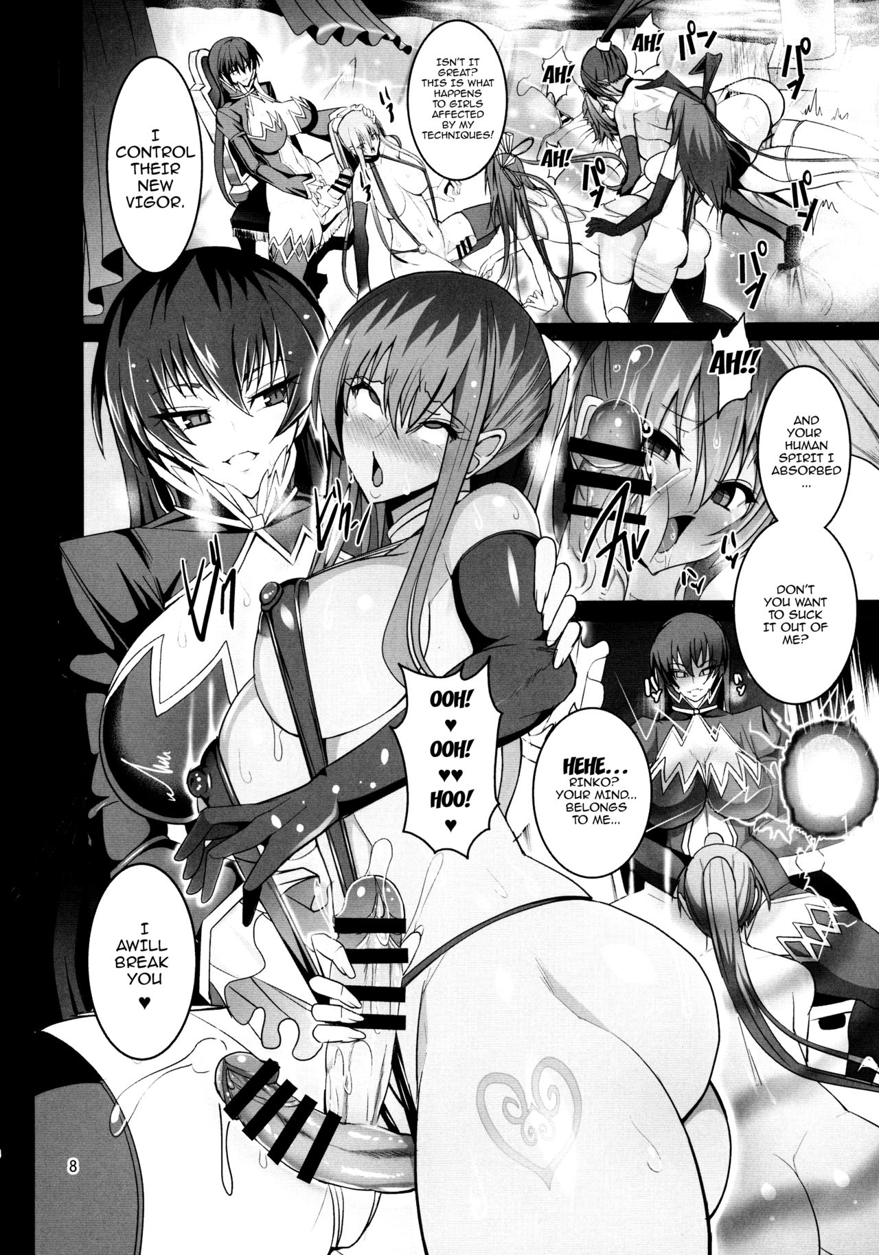 Kyuuketsuki Rinko -Kanin no Mesudorei Harem- | Vampire Rinko -Female Slave  Sex Harem- - Page 10 - IMHentai