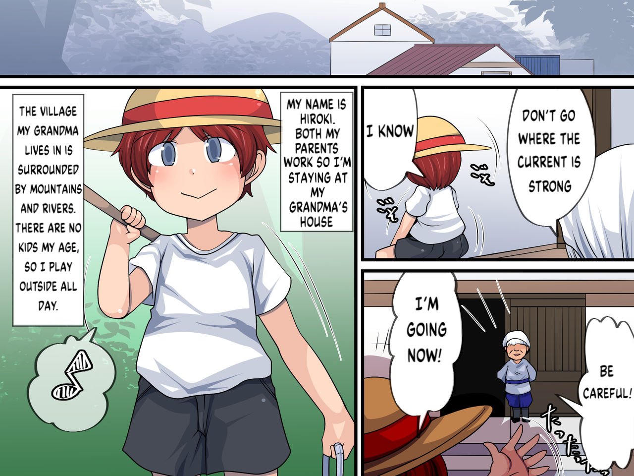 Kawa de Kappa no Onee-san to Nakayoku naru Hanashi | Becoming Friends With The Kappa Onee-San From The River page 2 full