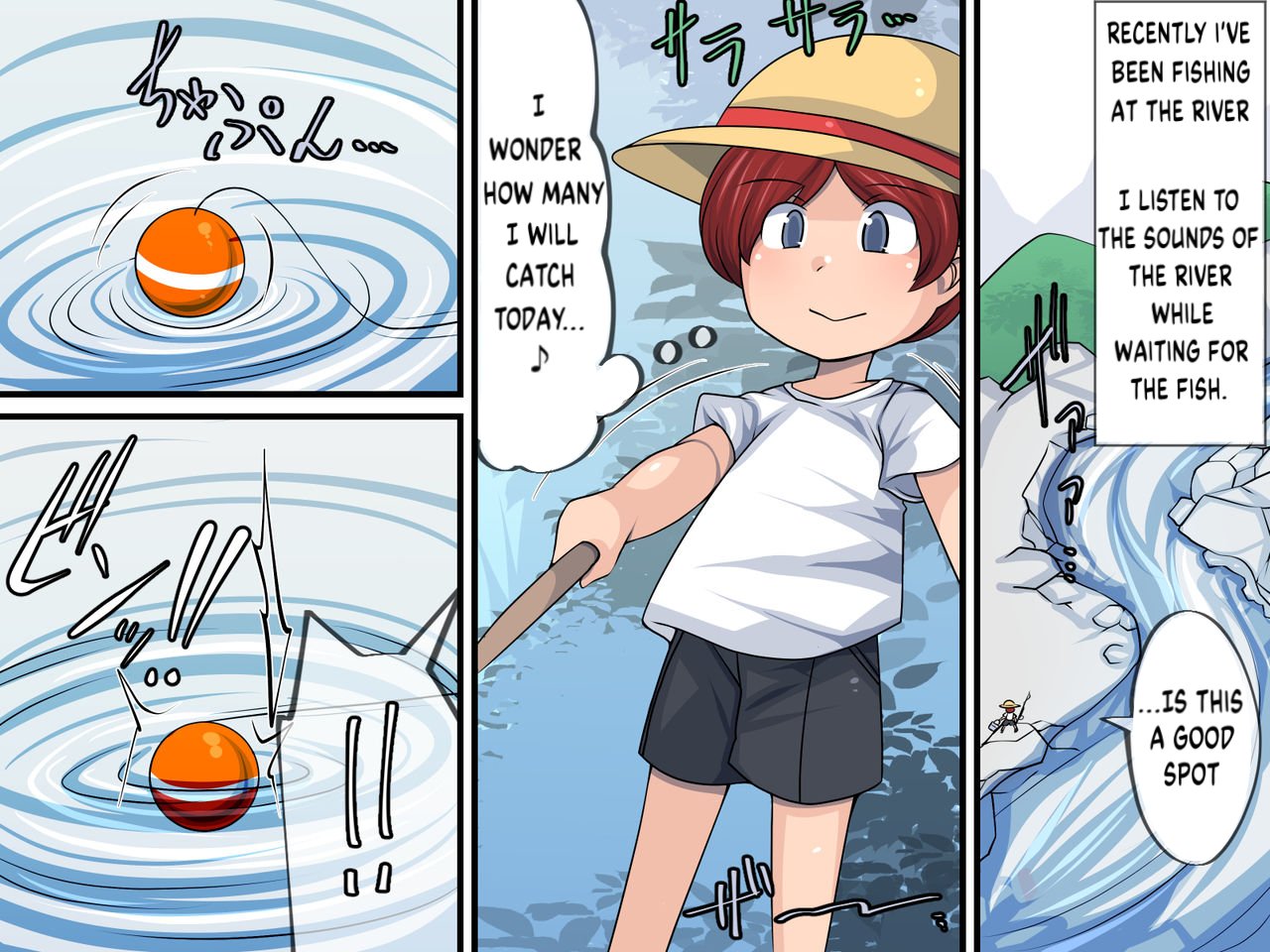 Kawa de Kappa no Onee-san to Nakayoku naru Hanashi | Becoming Friends With The Kappa Onee-San From The River page 3 full