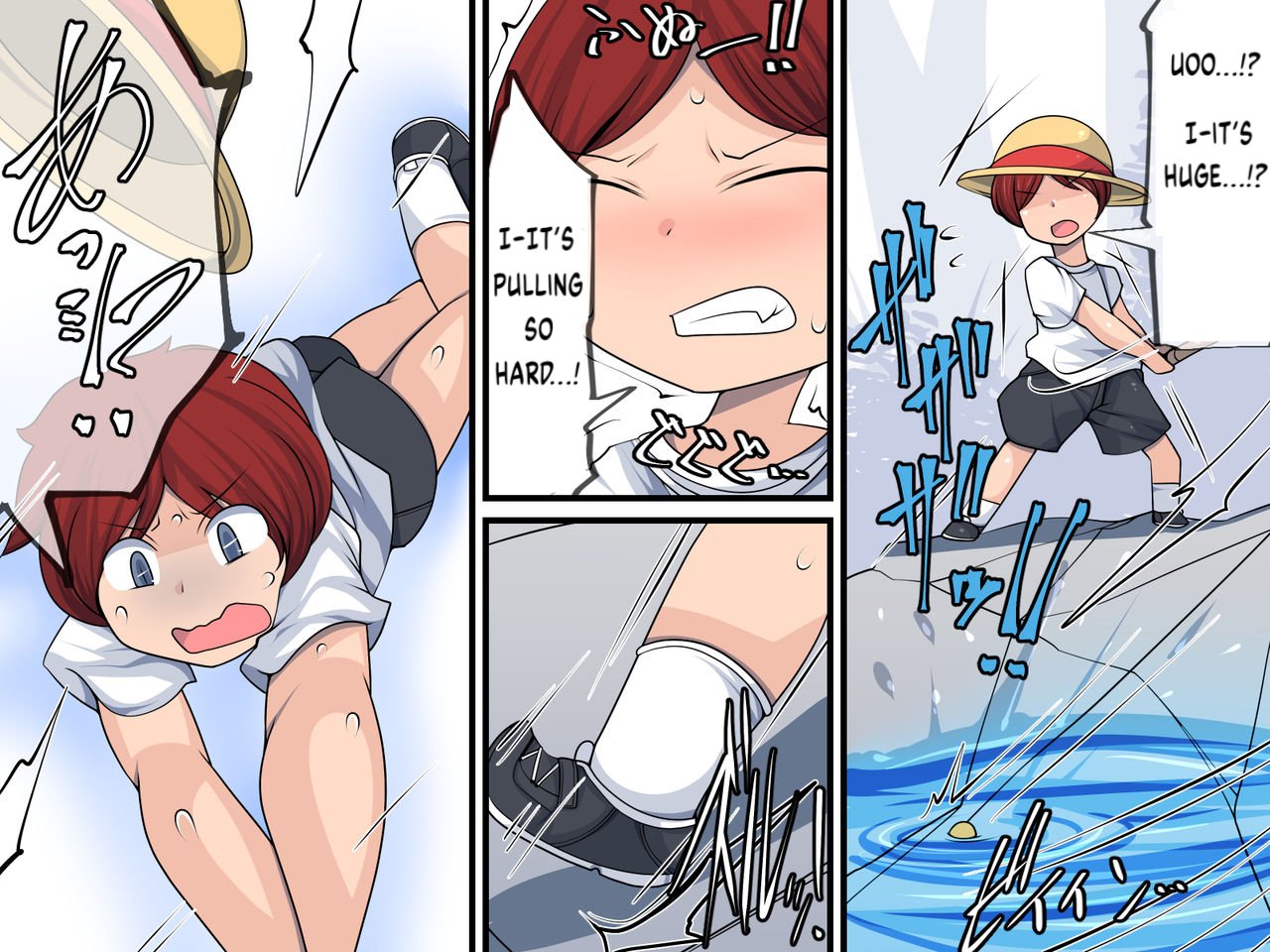 Kawa de Kappa no Onee-san to Nakayoku naru Hanashi | Becoming Friends With The Kappa Onee-San From The River page 4 full