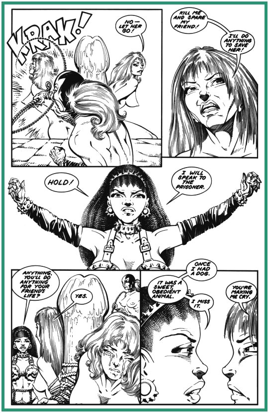Bondage Girls at War #04 : Grulenka's Dog Days page 4 full