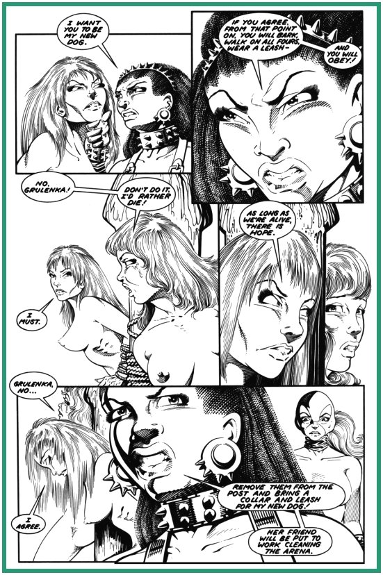 Bondage Girls at War #04 : Grulenka's Dog Days page 5 full